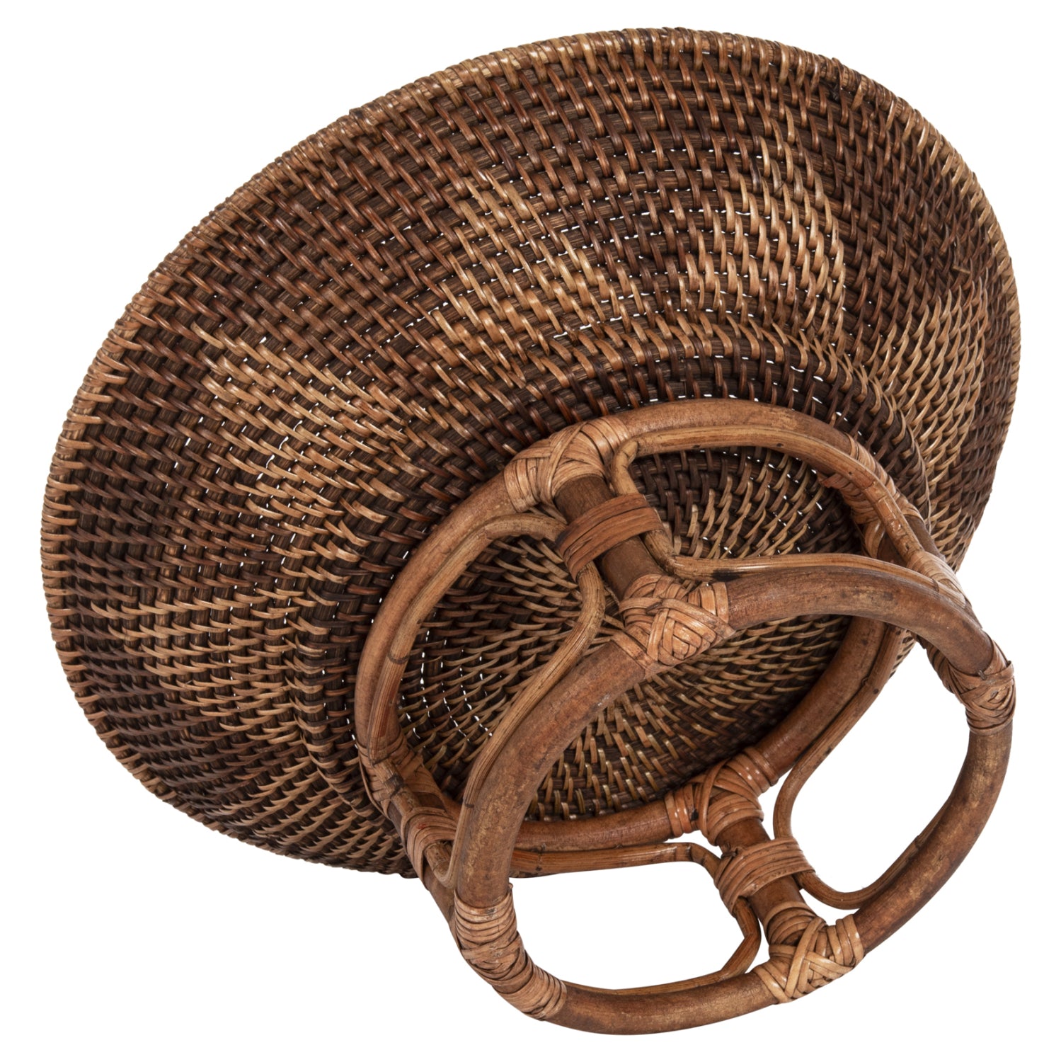 Дървена купа натурал Φ35x18