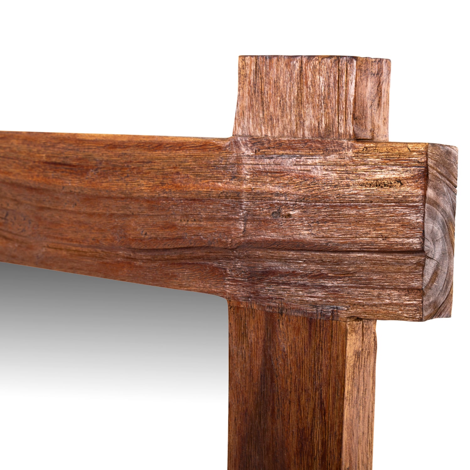 Огледало натурал тиково дърво 70x100см.