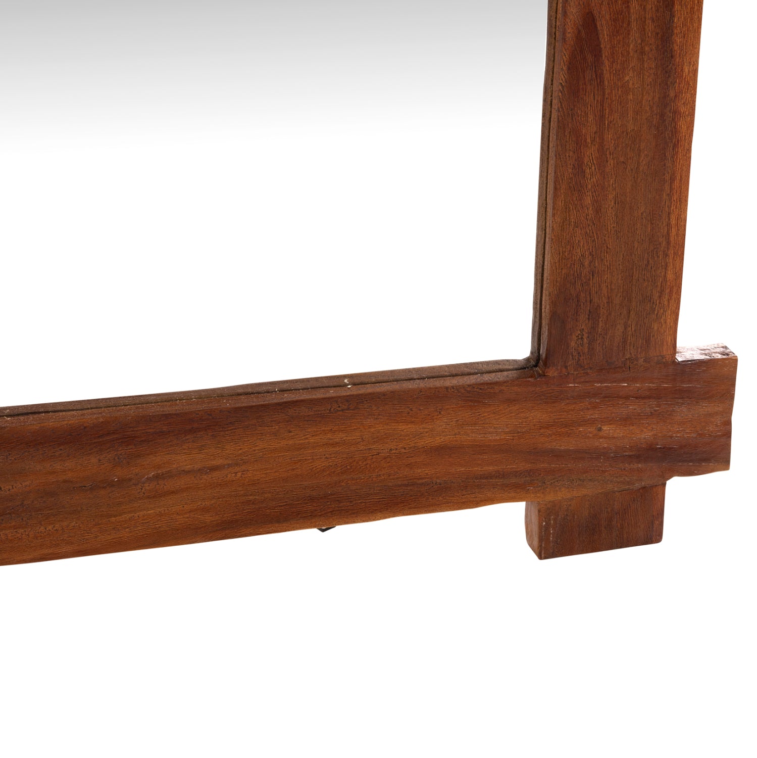 Огледало натурал тиково дърво 70x100см.