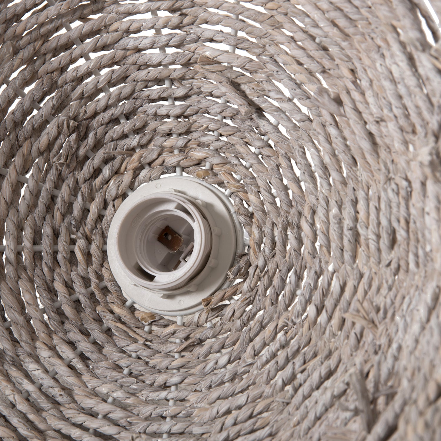 Таванна лампа 4349 бял цвят Φ50x25-135см