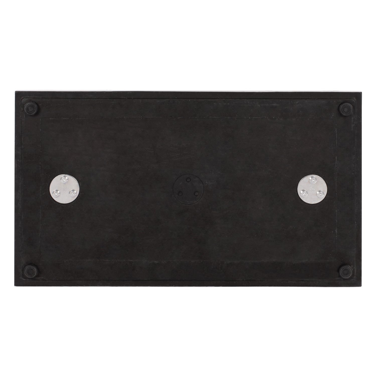 Основа за маса двойна 80Χ40Χ72 метална с регулатори 435 бял цвят