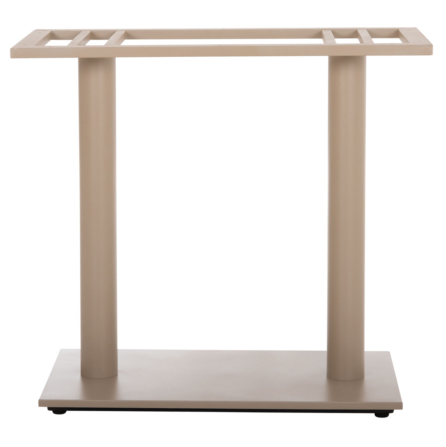 Основа двойна за маса-435.25 размери 40/80/72см  цвят капучино