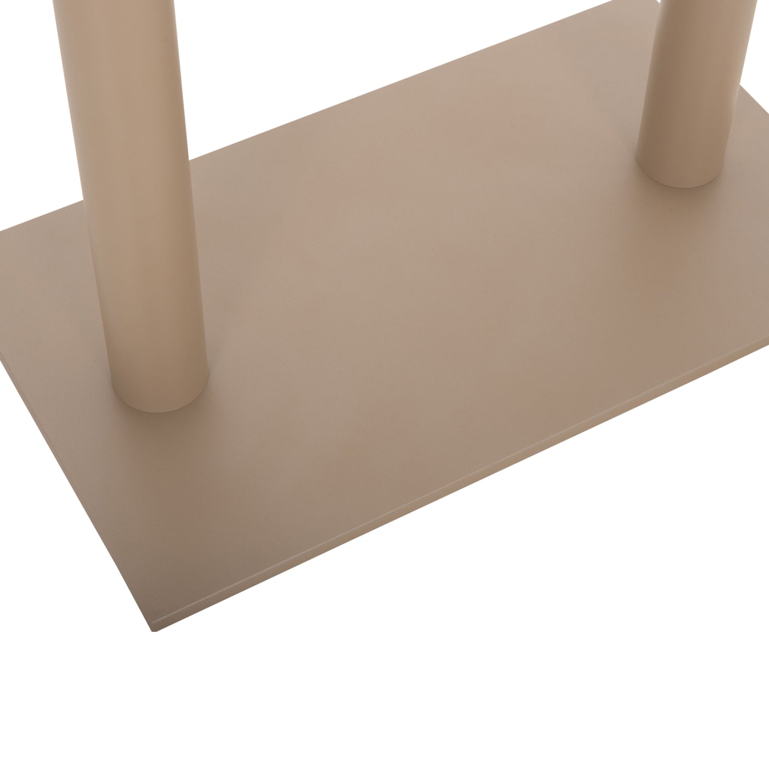 Основа двойна за маса-435.25 размери 40/80/72см  цвят капучино