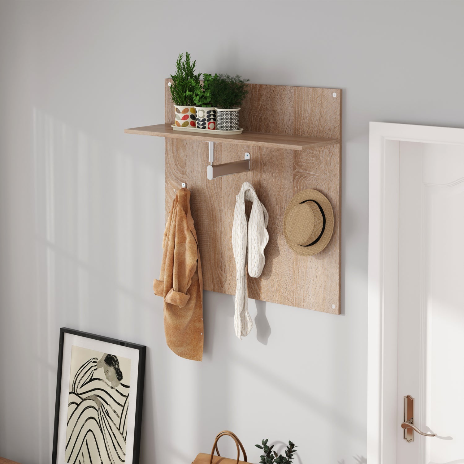 Закачалка с рафт цвят сонама 80x80x25