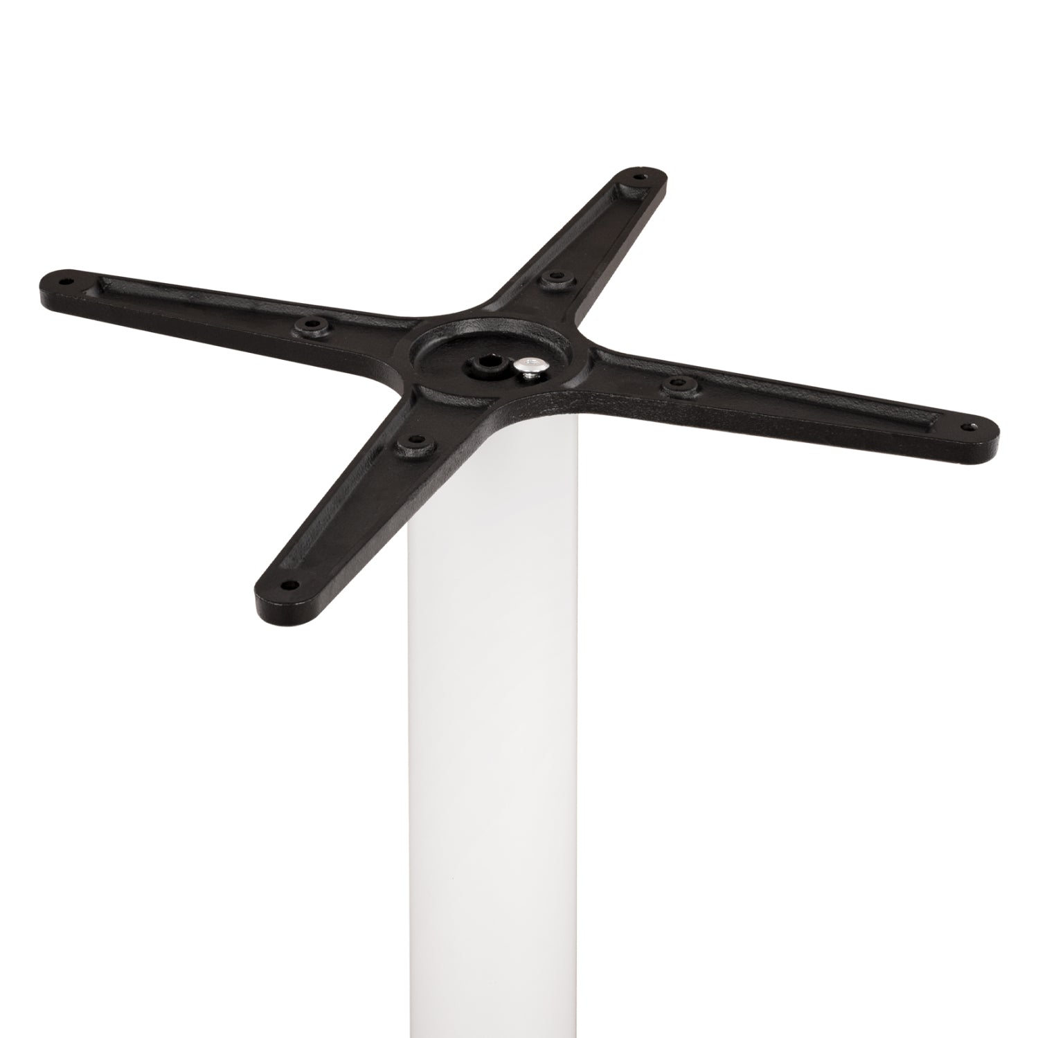 Основа за маса 438 метална бял цвят 45X45X70см с регулатори