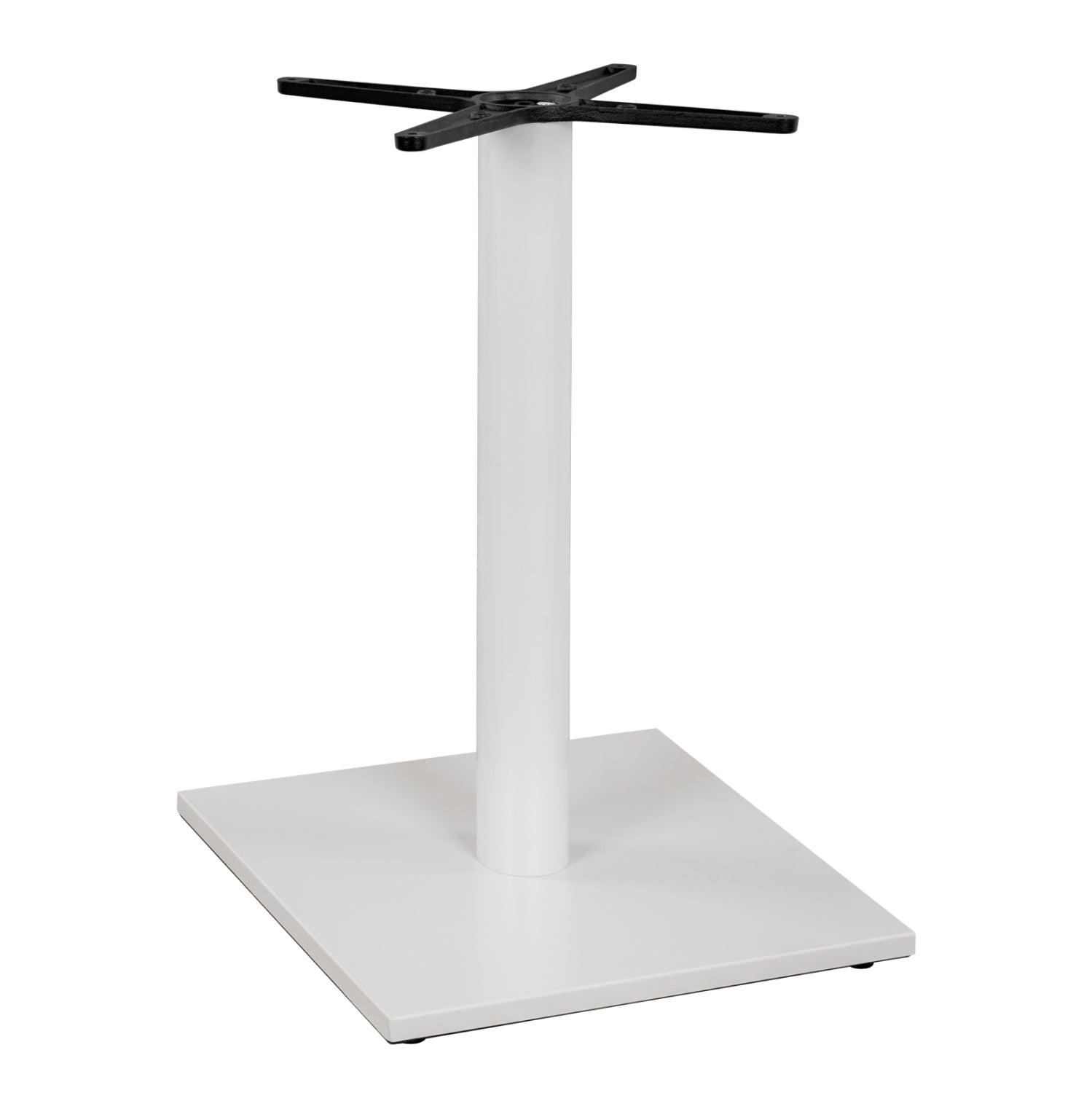 Основа за маса 438 метална бял цвят 45X45X70см с регулатори