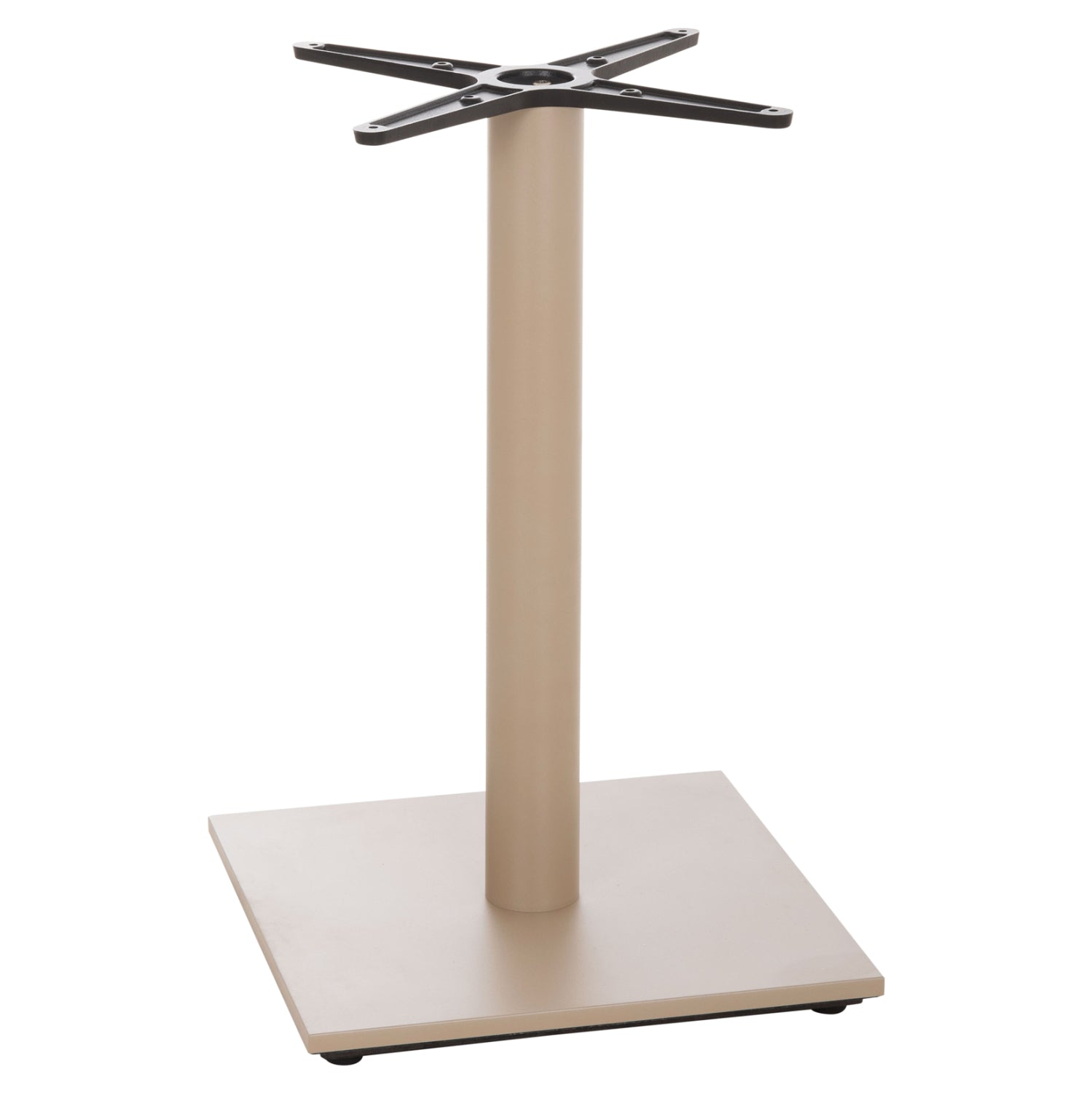 Основа за маса 438.25/  метална- капучино с регулатори 46х46х71см.