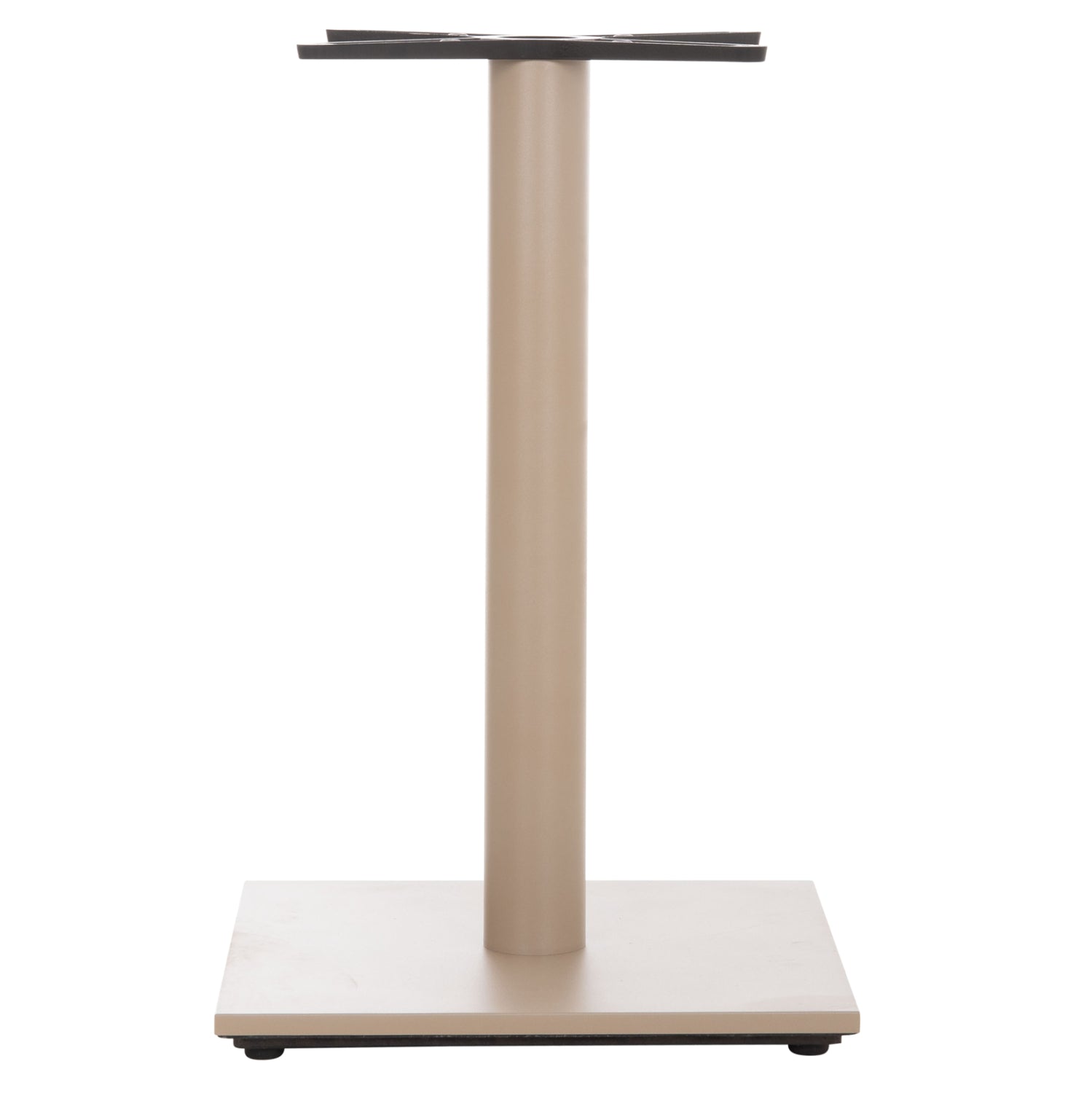 Основа за маса 438.25/  метална- капучино с регулатори 46х46х71см.