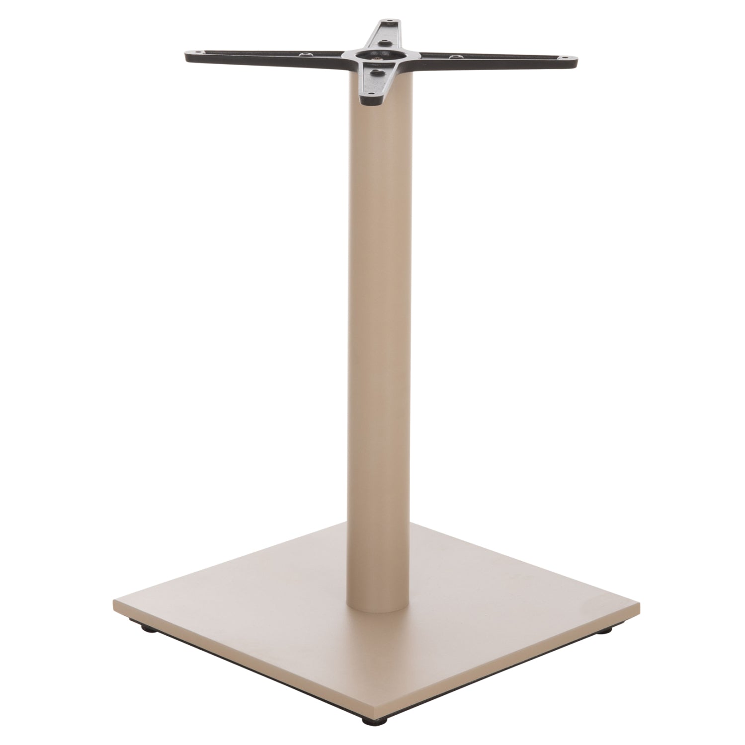 Основа за маса 438.25/  метална- капучино с регулатори 46х46х71см.