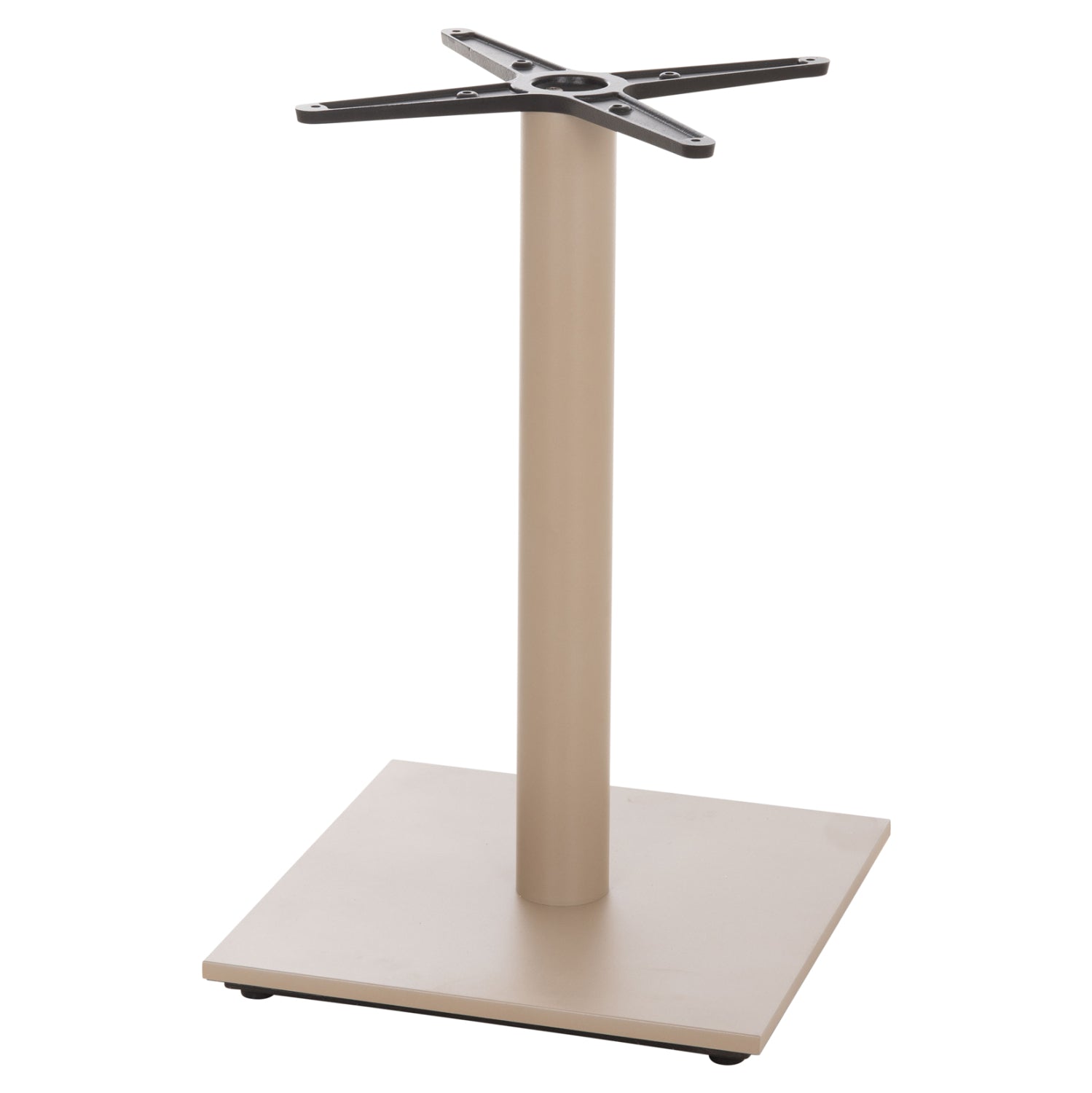 Основа за маса 438.25/  метална- капучино с регулатори 46х46х71см.