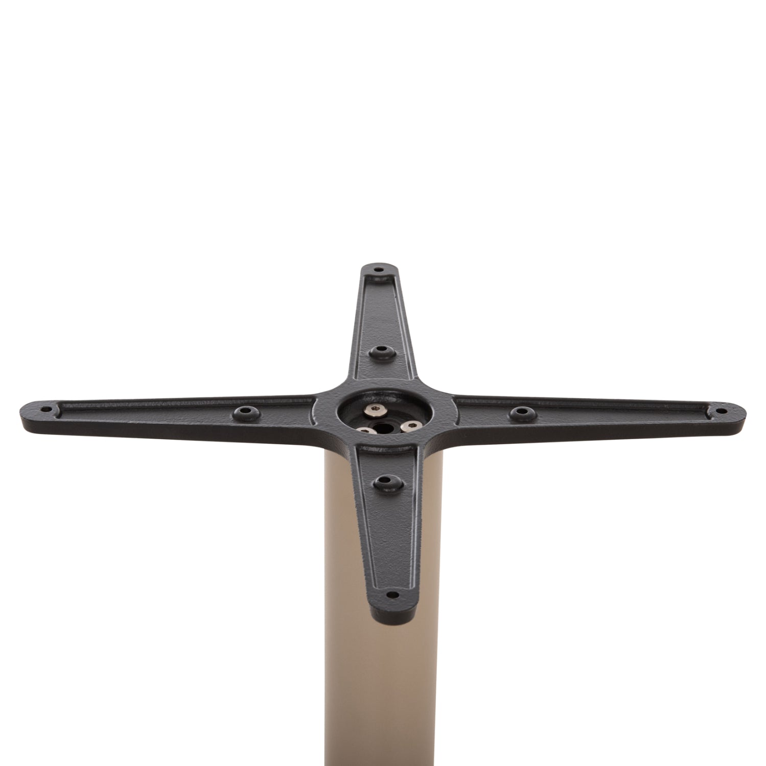 Основа за маса 438.25/  метална- капучино с регулатори 46х46х71см.