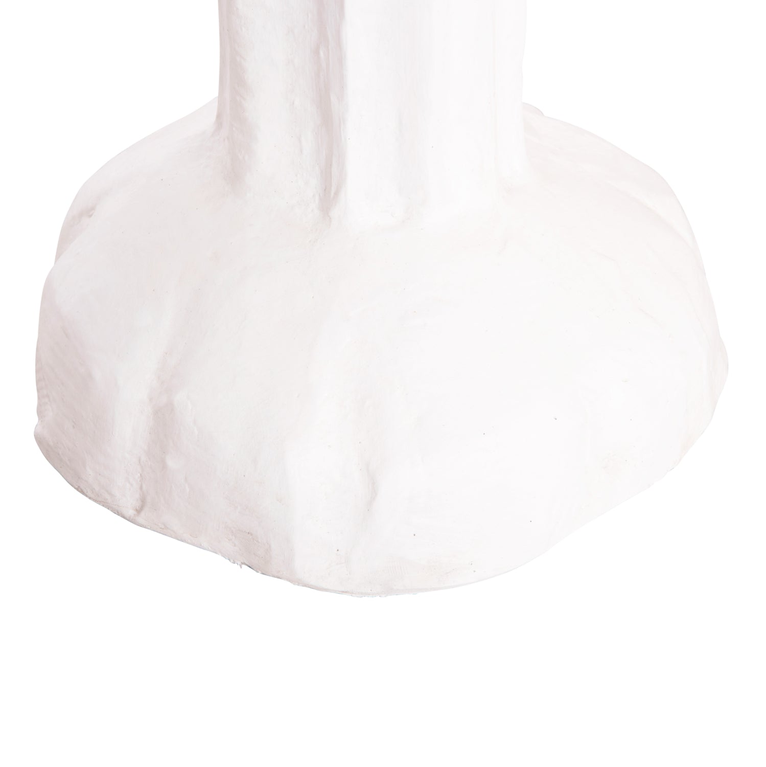 Декоративен подов кактус гипс в бяло 42x30x74см