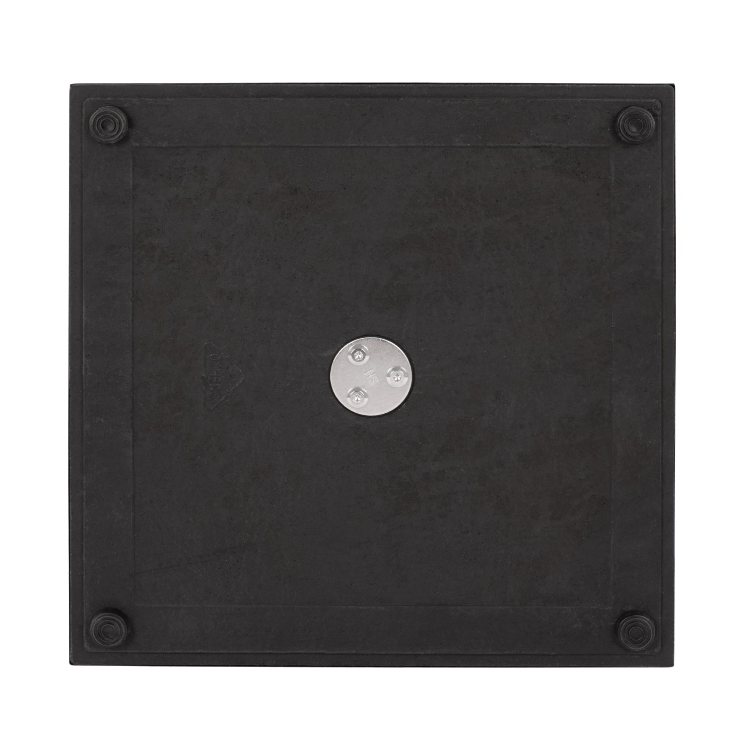 Основа за маса 438 метал черен цвят 45Χ45Χ72 с регулатори