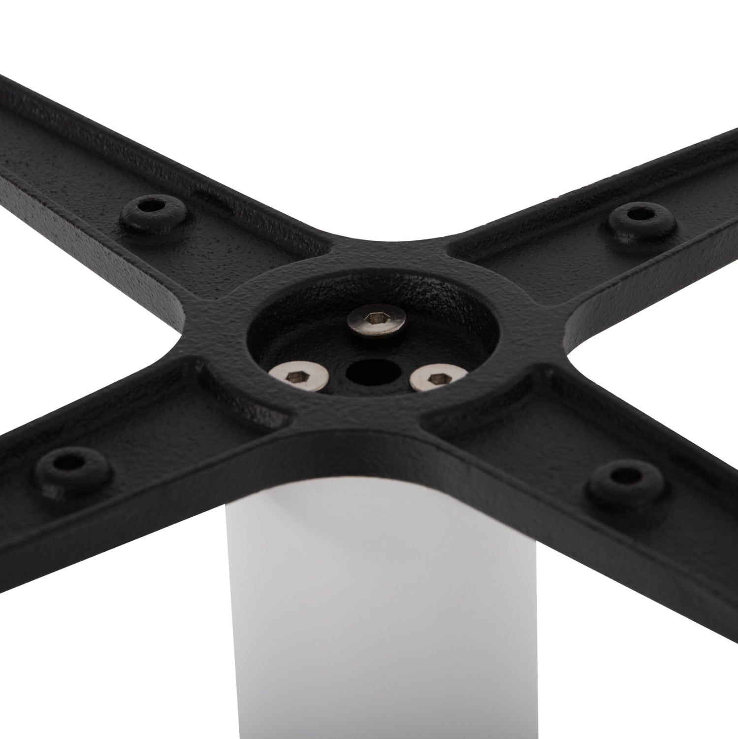 Основа за бар маса 439.02/ бял цвят 45X45X107см с регулатори