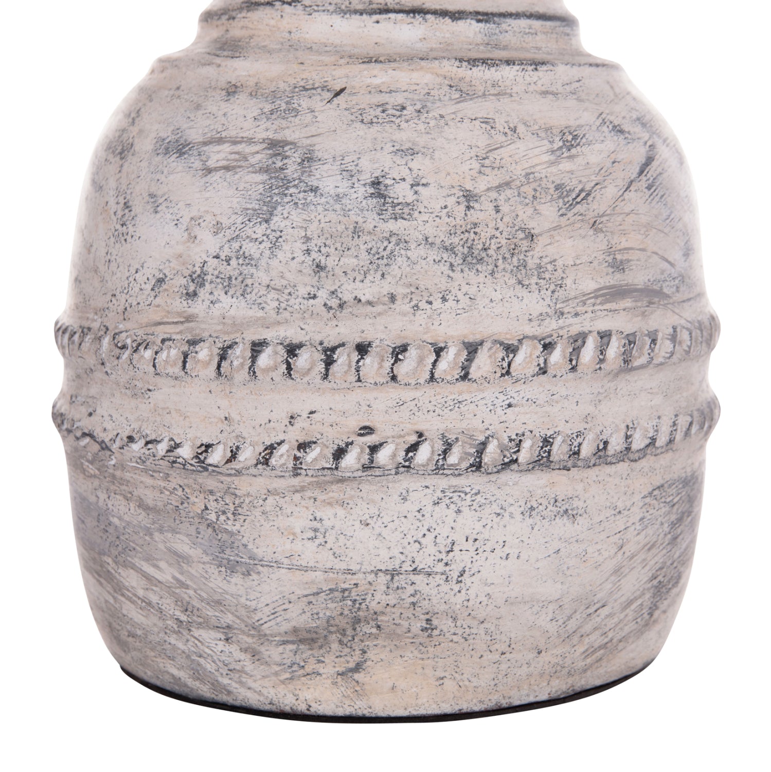 Декоративна ваза Vermo теракота в светло сиво φ21x25hcm