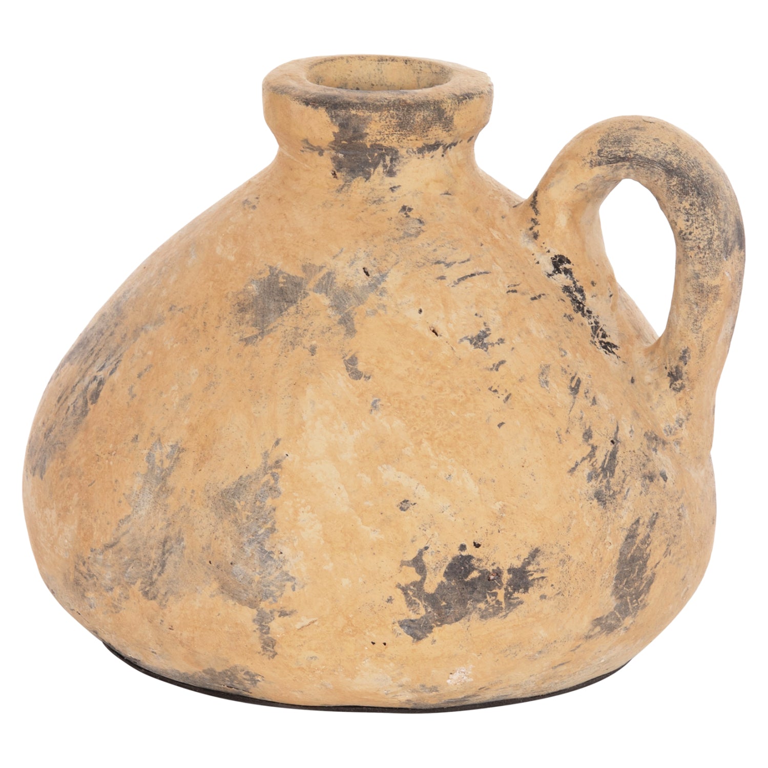 Декоративна ваза Vermo теракота в бежово φ22x17всм