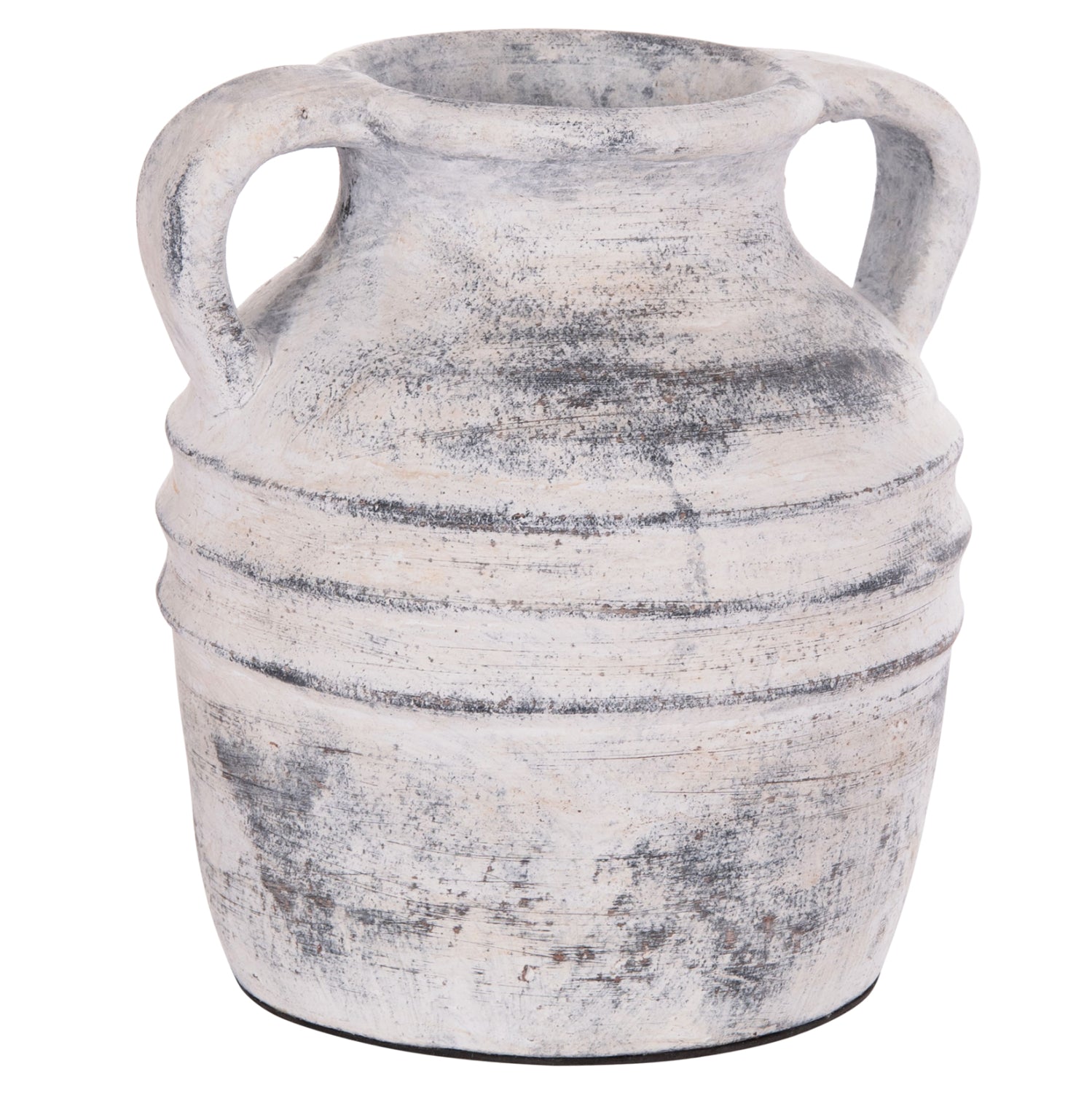 Декоративна ваза Vermo теракота в светло сиво φ21x22hсм