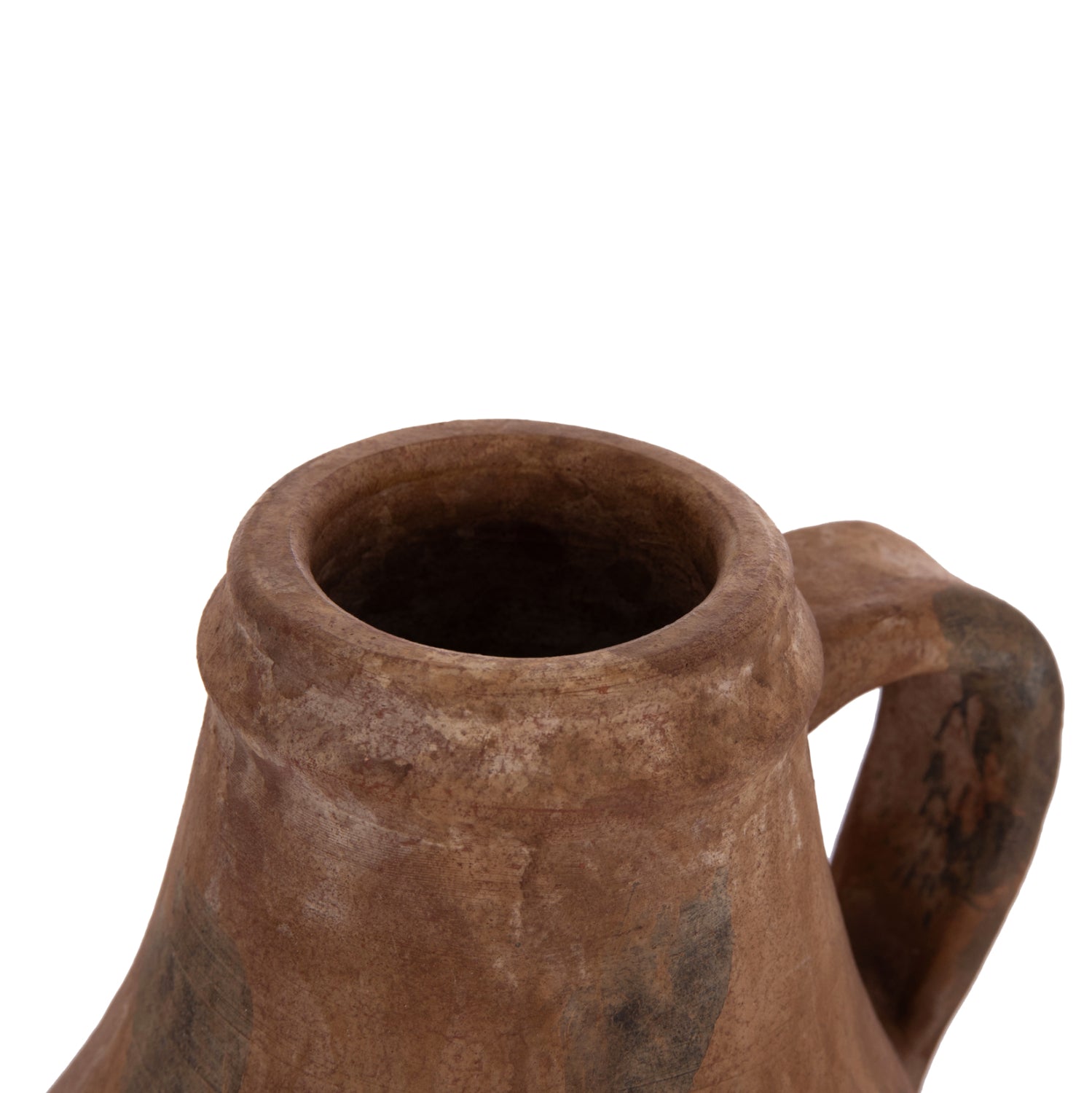 Декоративна ваза vermo теракота в старо кафяво φ25x28hcm
