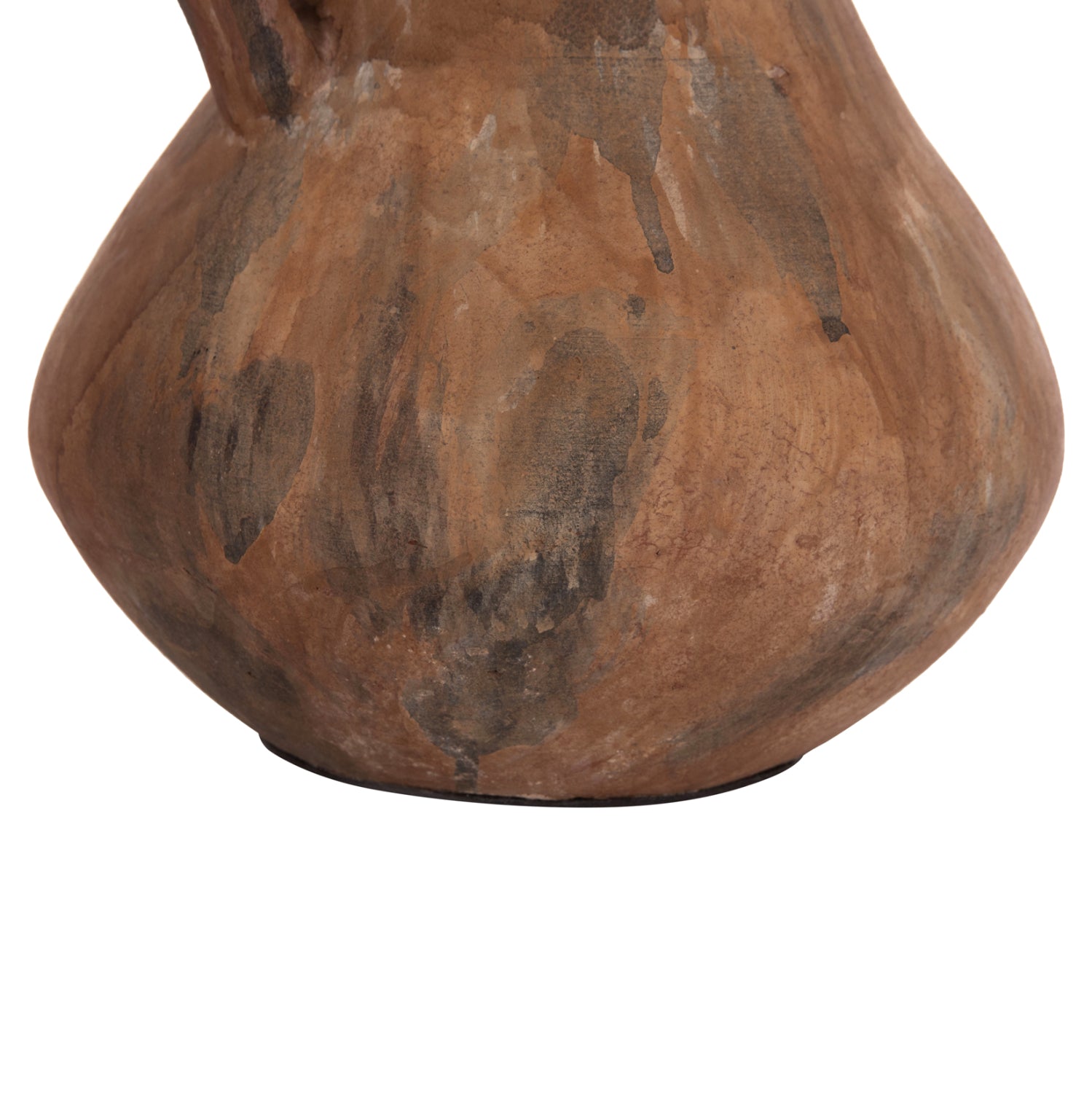 Декоративна ваза vermo теракота в старо кафяво φ25x28hcm