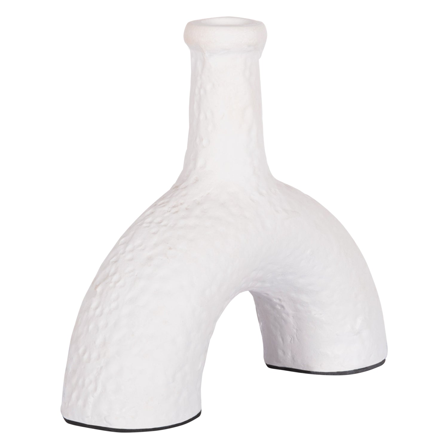 Ваза CLAYVON бял цвят 23,5x7,5x21