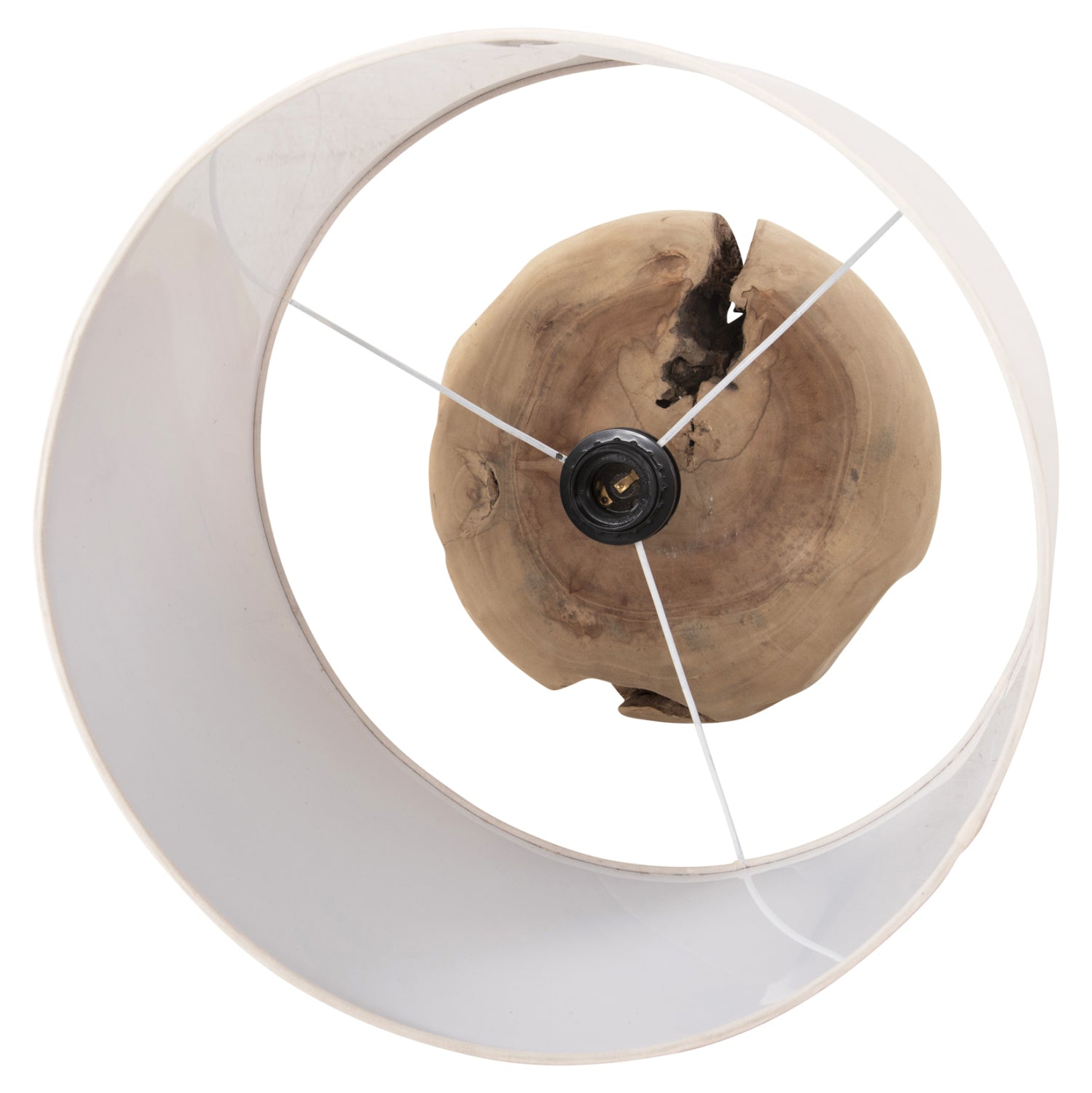 Настолна лампа 4421 естествен-бял цвят Φ40x53см