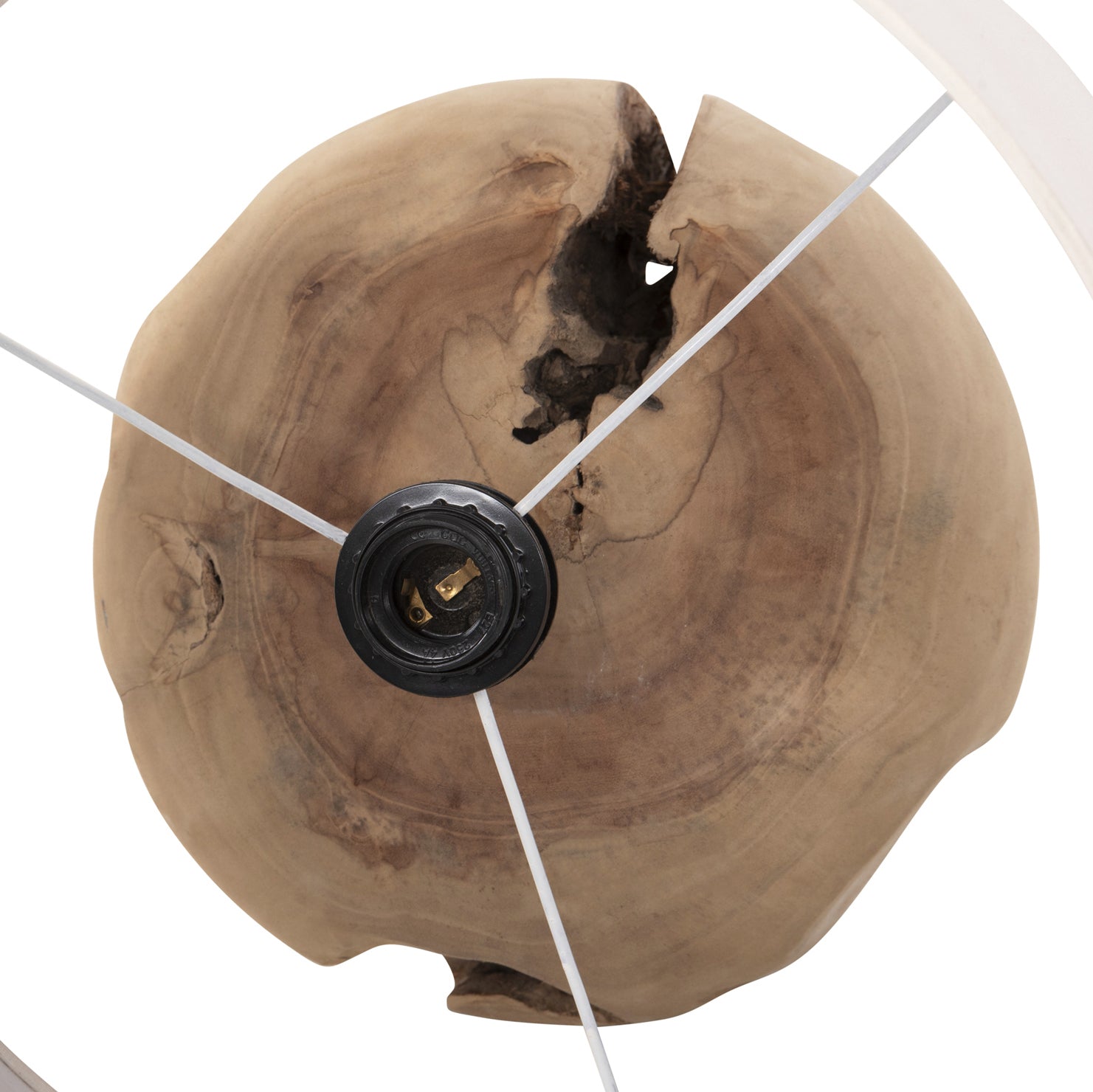 Настолна лампа 4421 естествен-бял цвят Φ40x53см