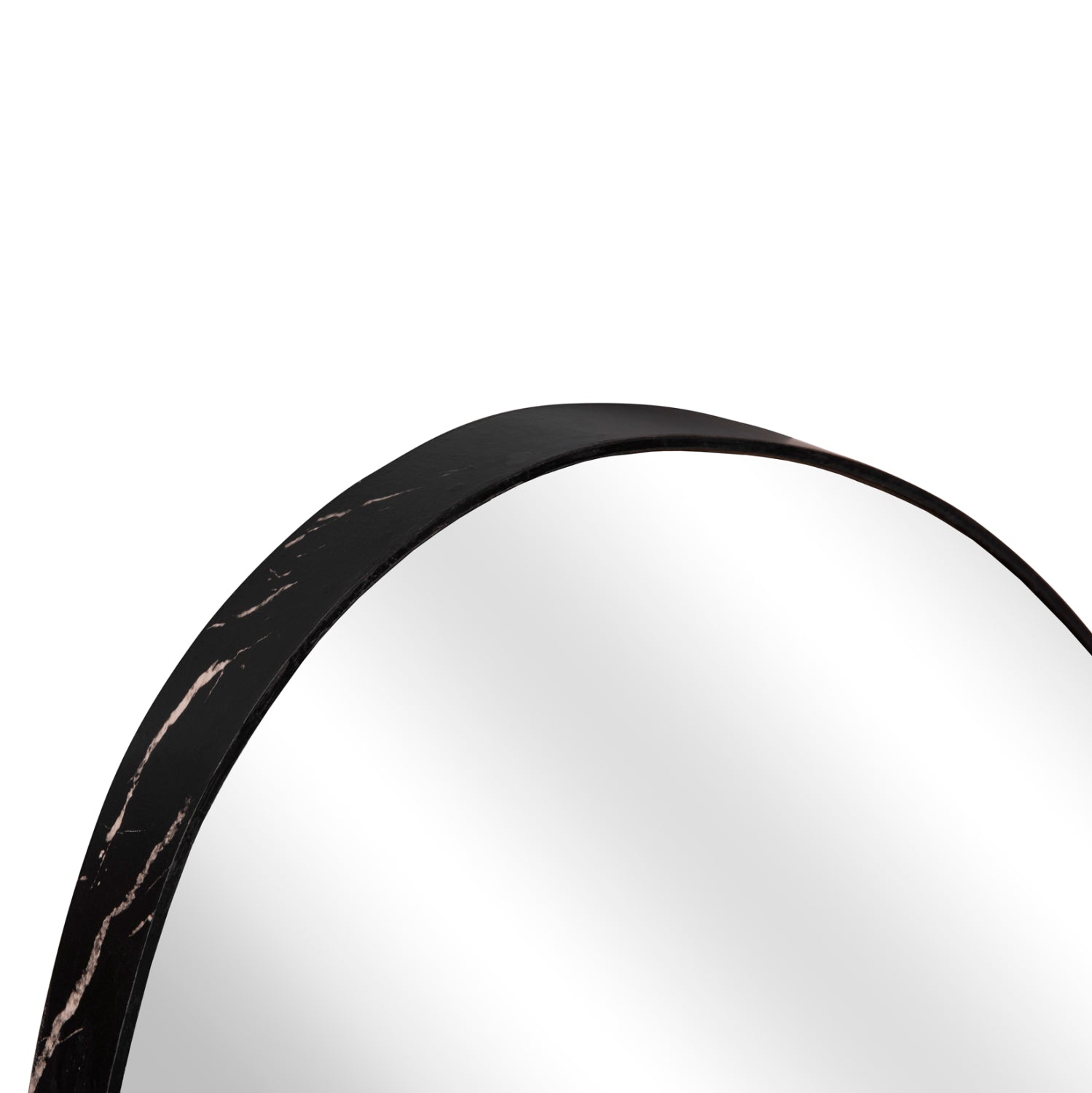 Огледало IRREGU цвят черен мрамор 60x80