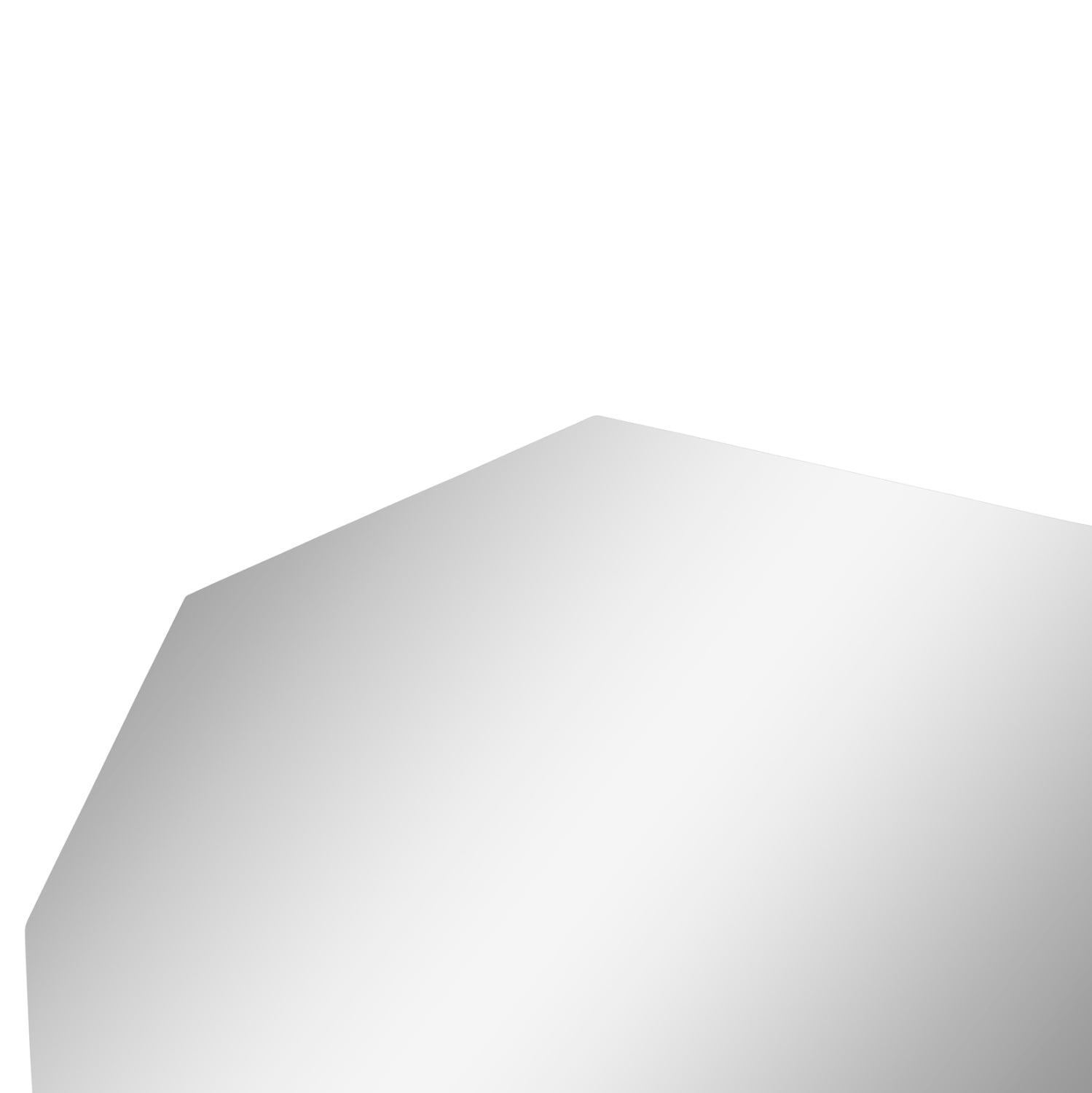 Многоъгълно стенно огледало CANE с без рамка φ79.5 см