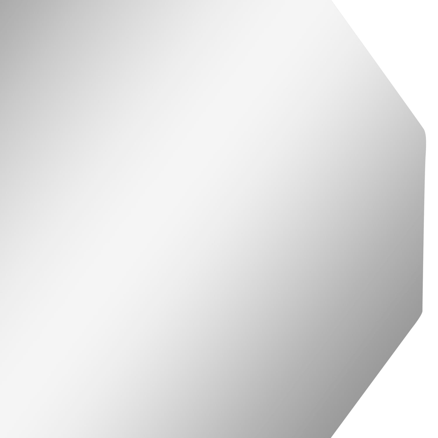 Многоъгълно стенно огледало CANE с без рамка φ79.5 см