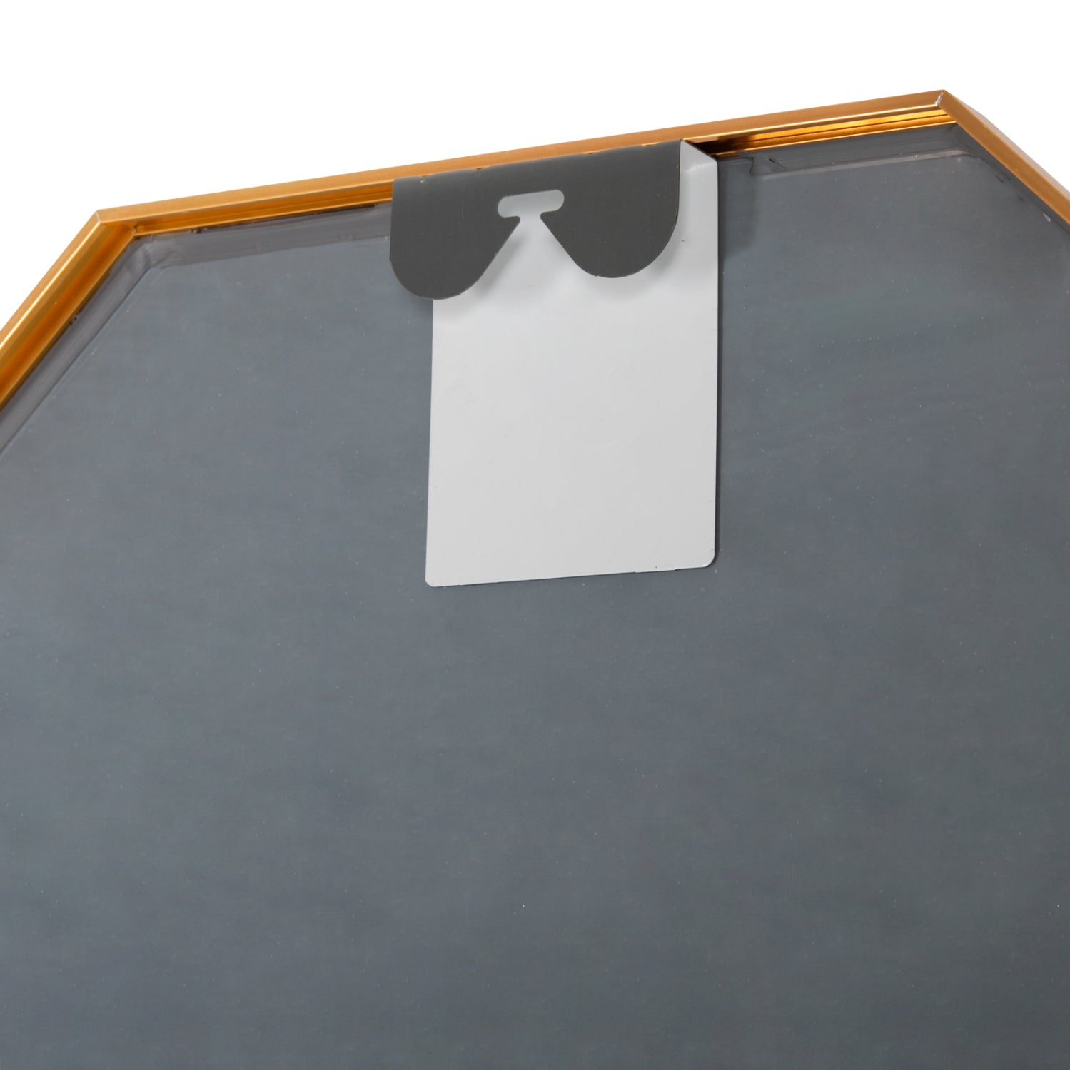 Огледало ARCHER с рамка в златист цвят ф74см