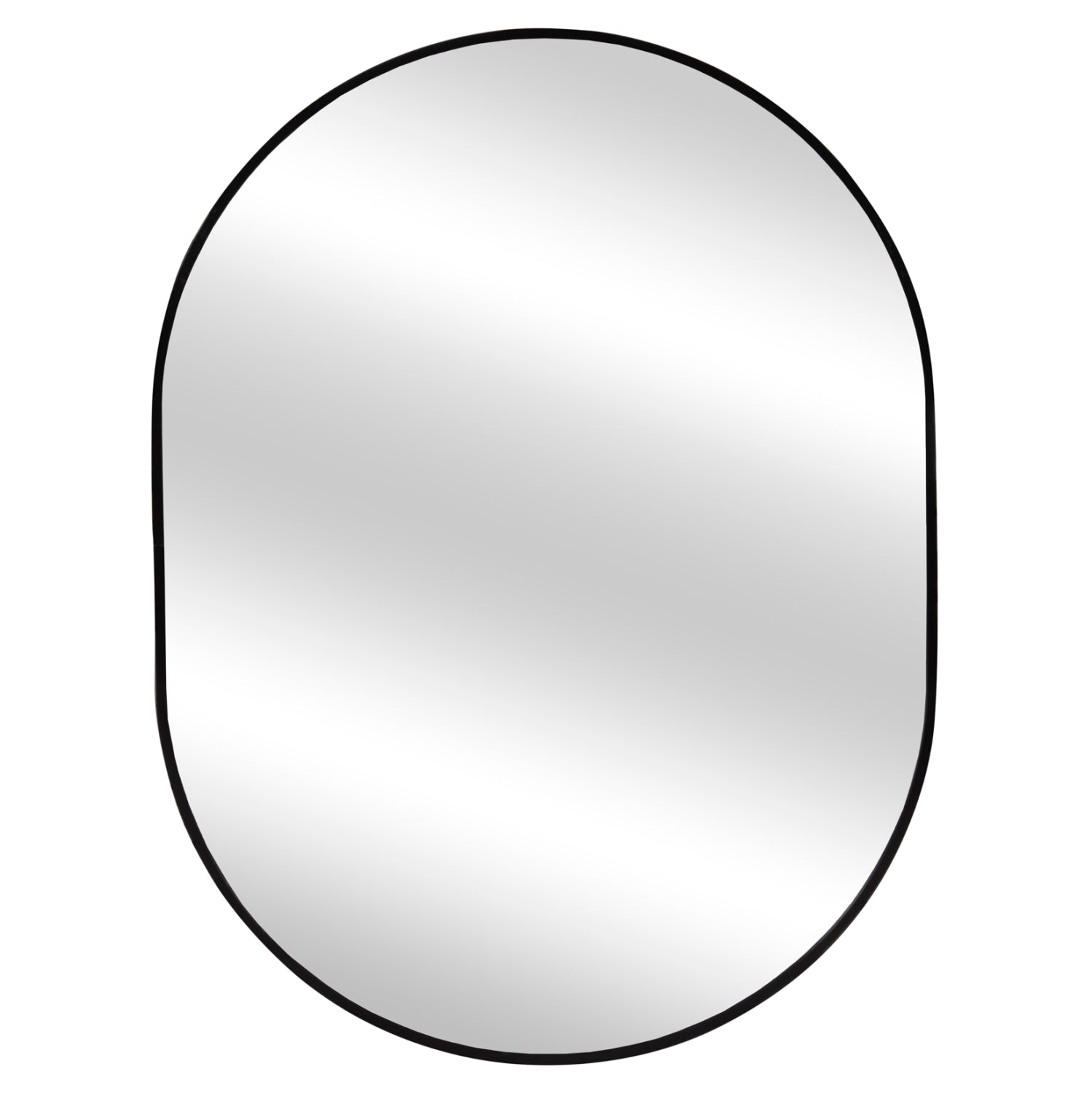 Огледало ARCHER черен цвят 59x79см