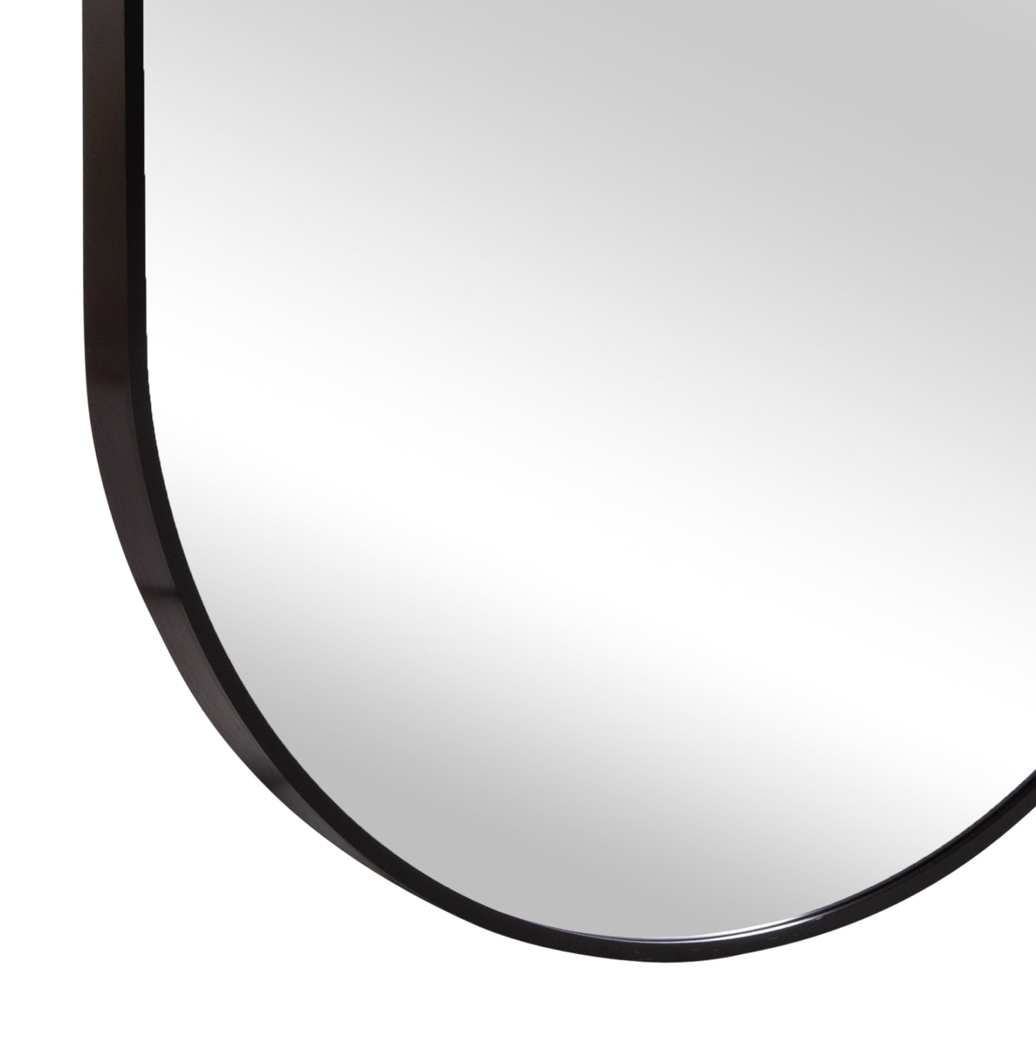 Огледало ARCHER черен цвят 59x79см