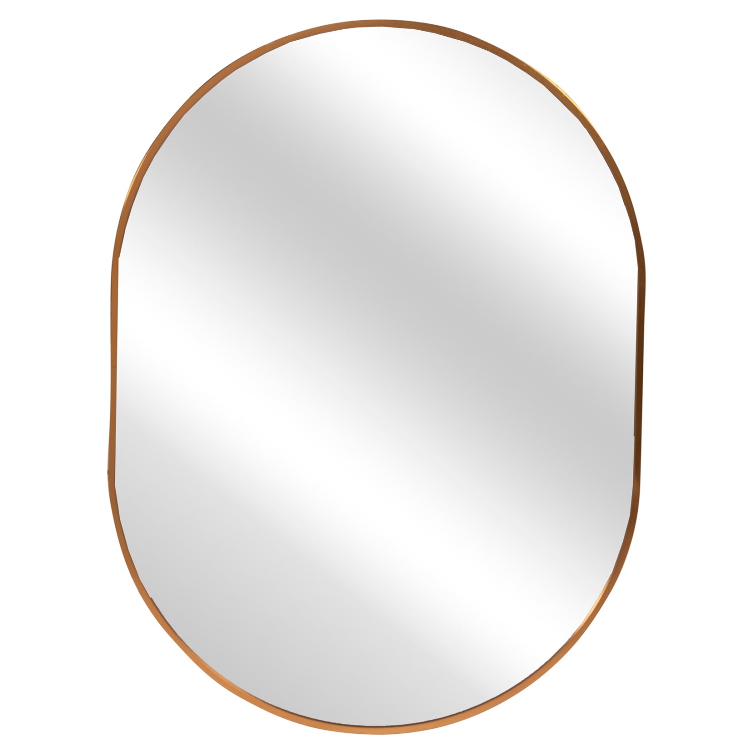 Огледало ARCHER златиста алуминиева рамка