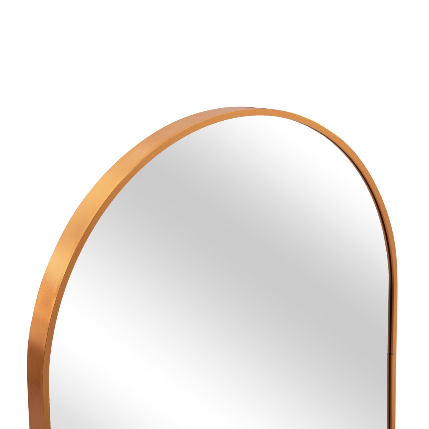 Огледало ARCHER златиста алуминиева рамка