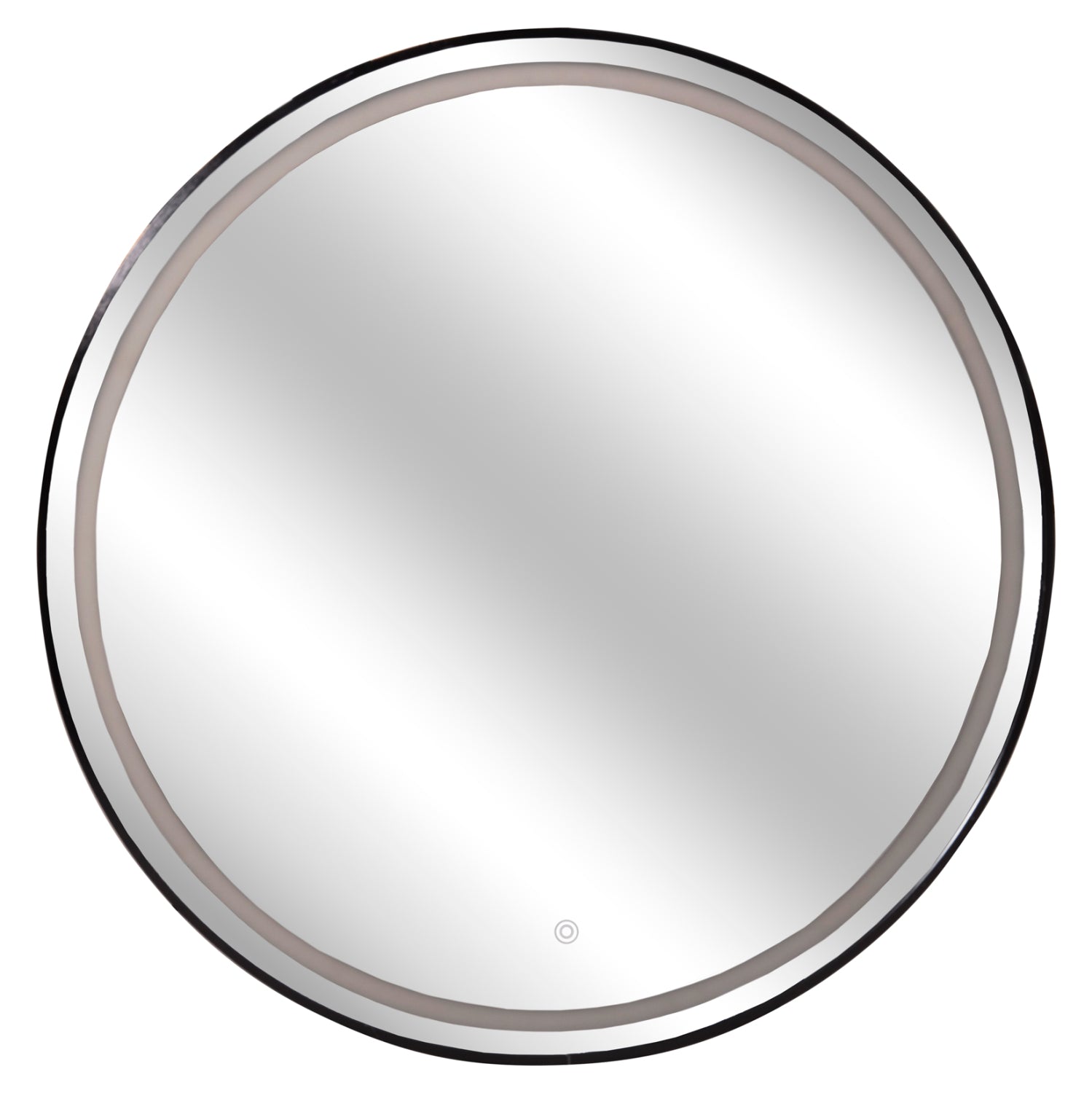 Огледало с led осветление черен цвят