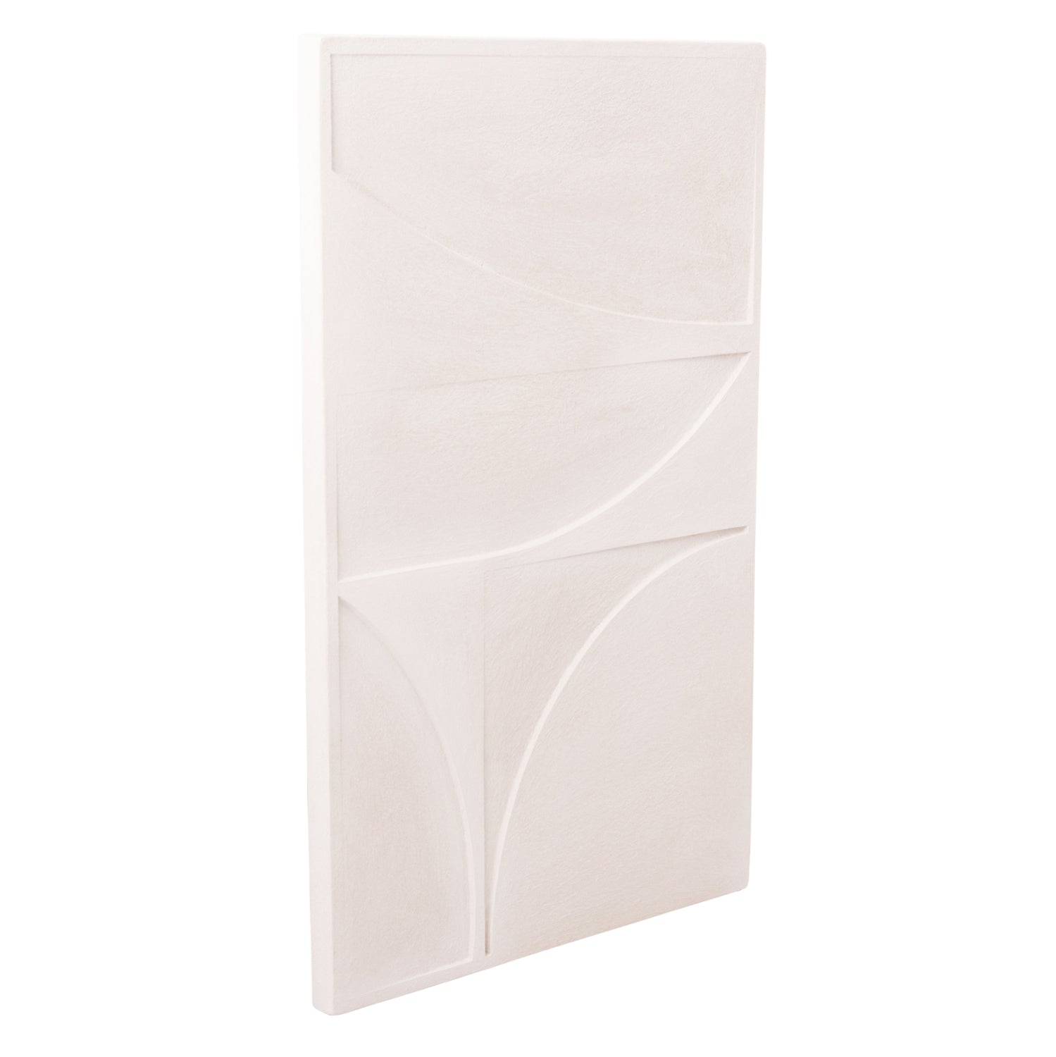 Декорация за стена Санторини бял цвят 80x4x120