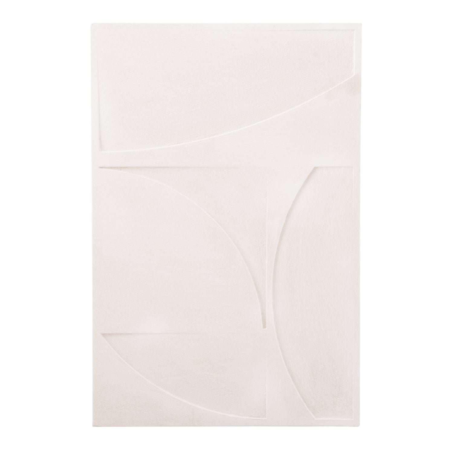 Декорация за стена Санторини бял цвят 80x4x120