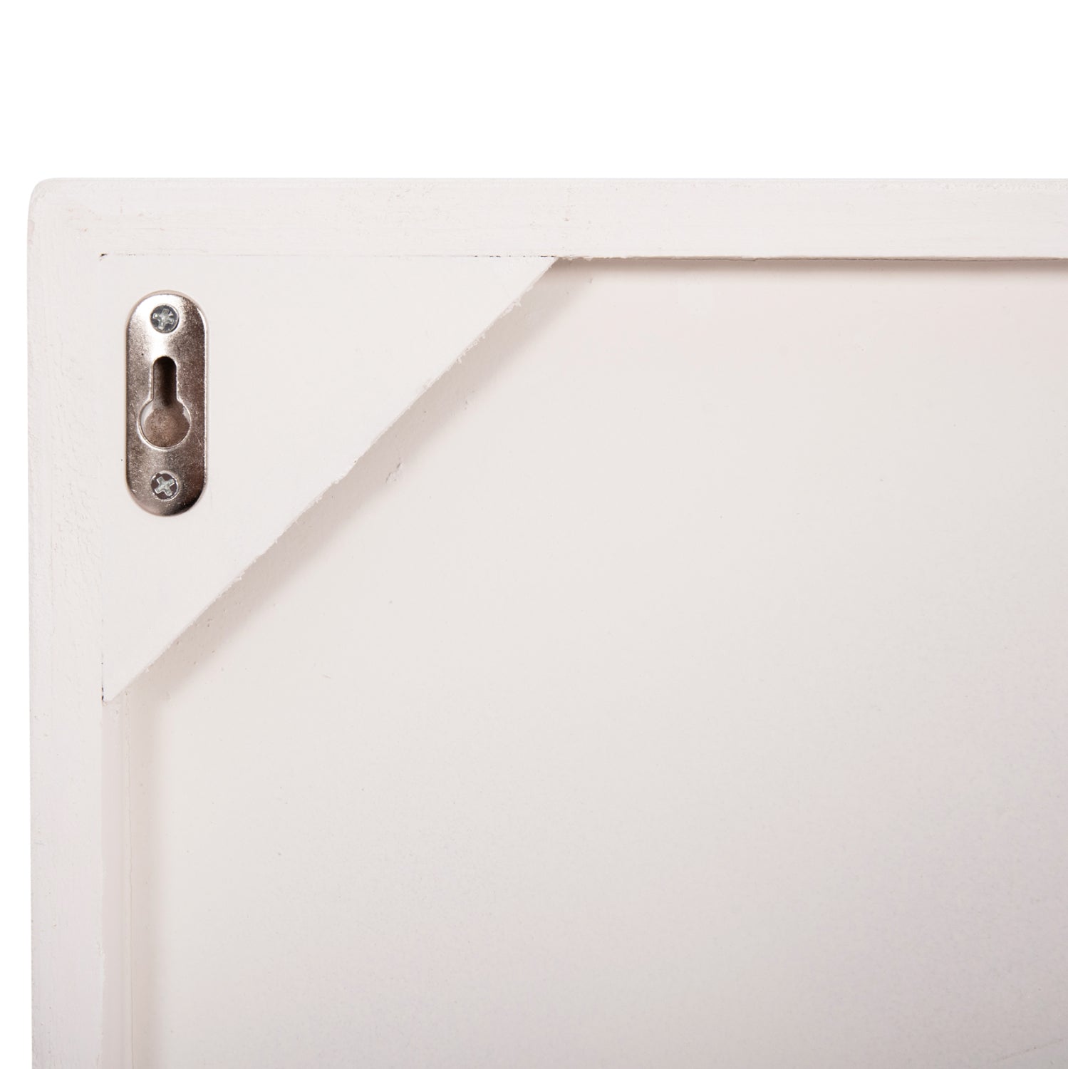 Декорация за стена Санторини бял цвят 80x4x80