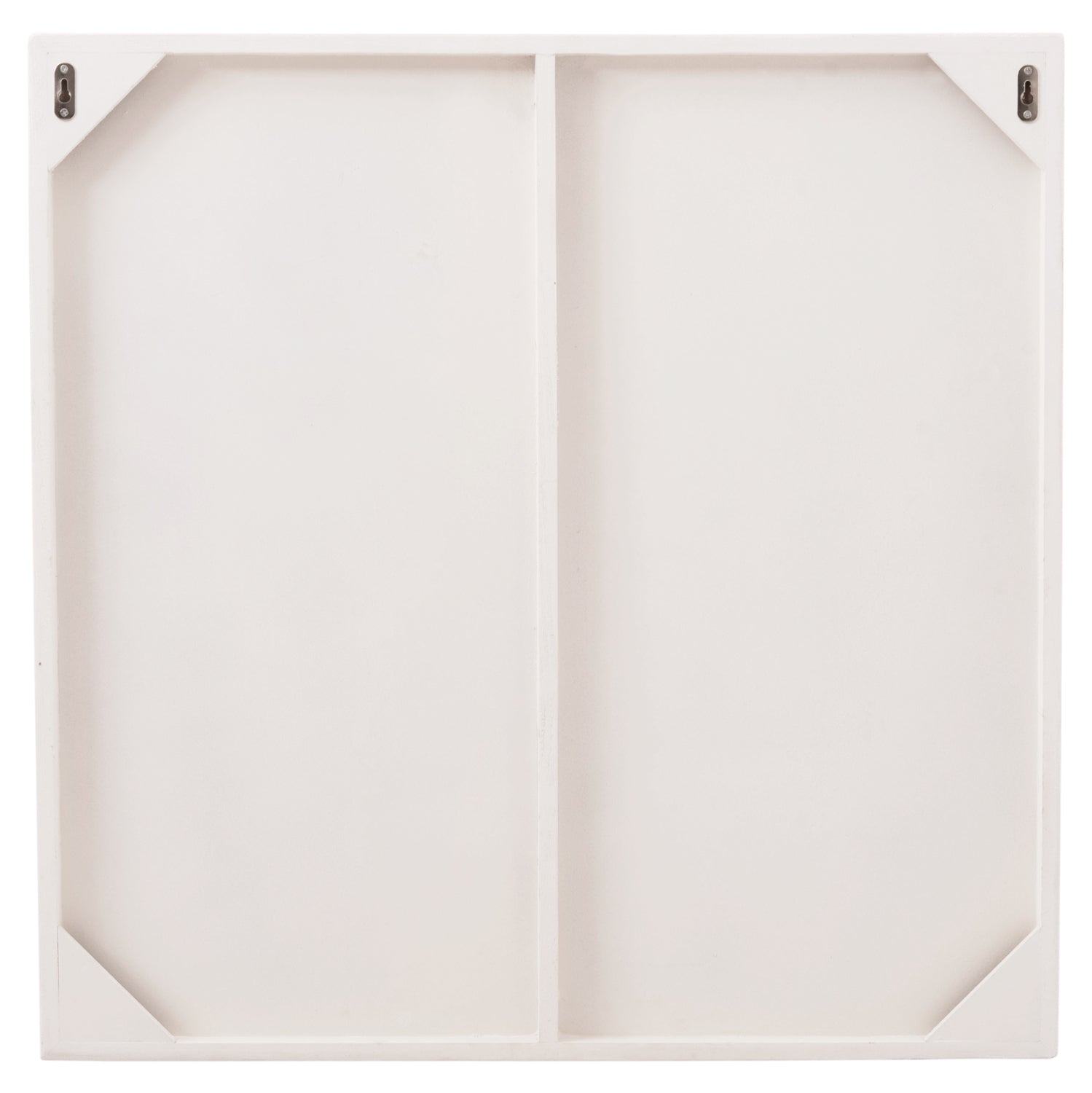 Декорация за стена Санторини бял цвят 80x4x80