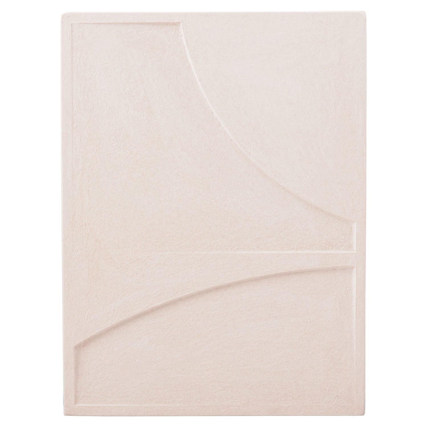 Декорация за стена Санторини бял цвят 60x4x80