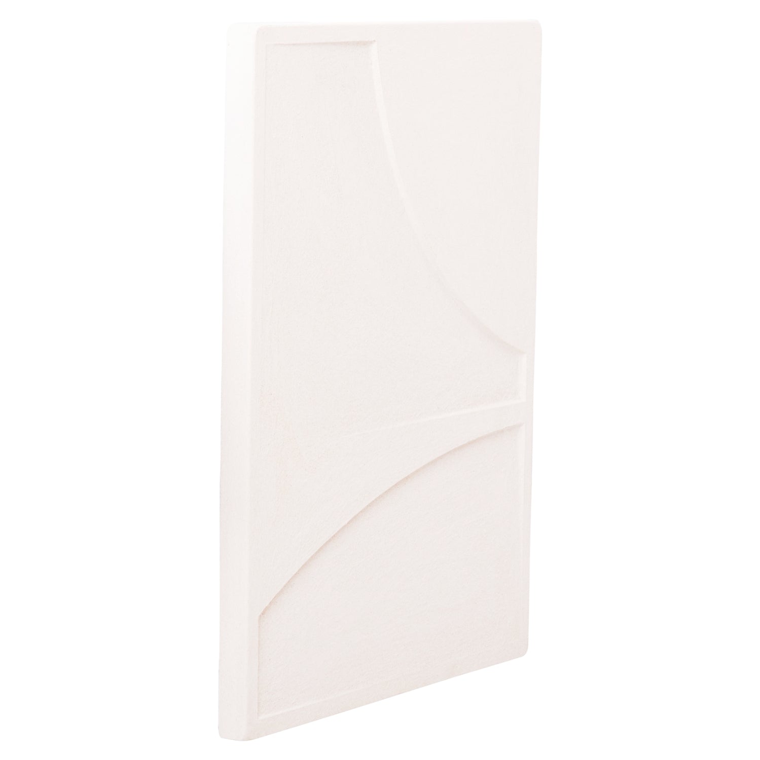 Декорация за стена Санторини бял цвят 60x4x80