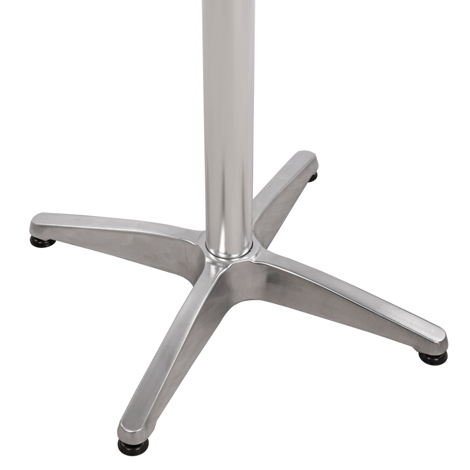 Алуминиева основа за бар маса 66X66X107см хром