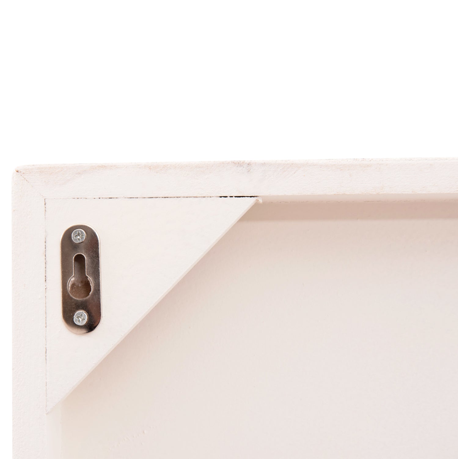 Декорация за стена Санторини бял цвят 80x4,5x80