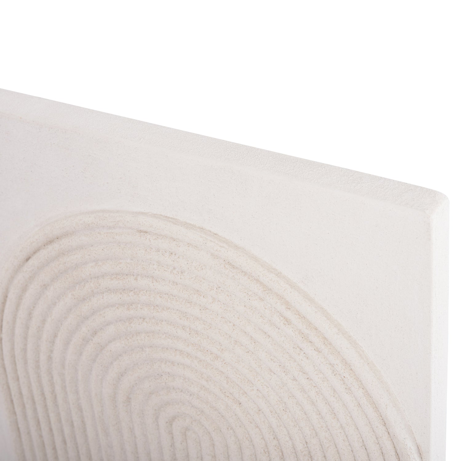 Декорация за стена Санторини бял цвят 80x4,5x80