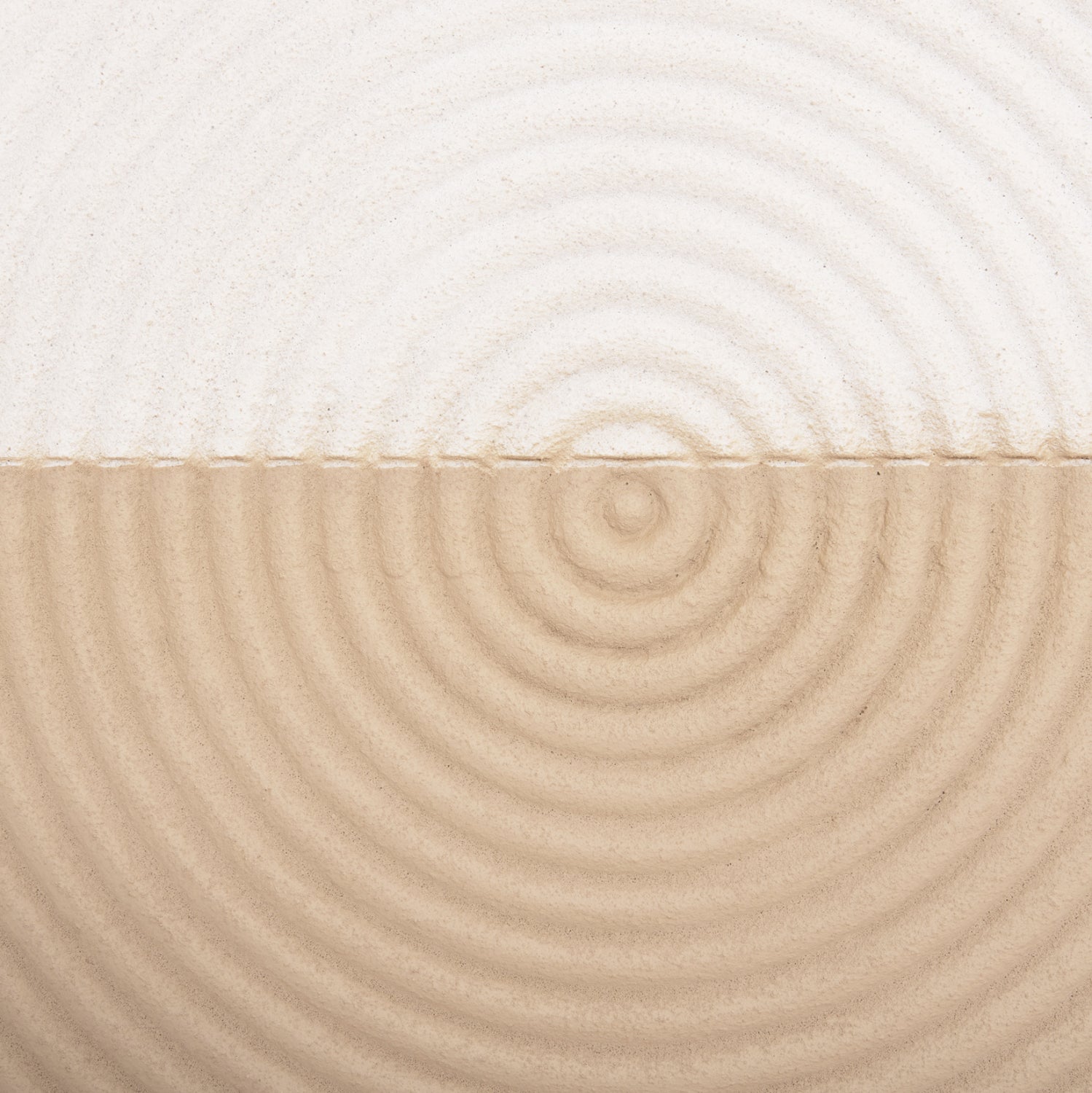 Декорация за стена Санторини цвят бял-кафяв 80x4x80