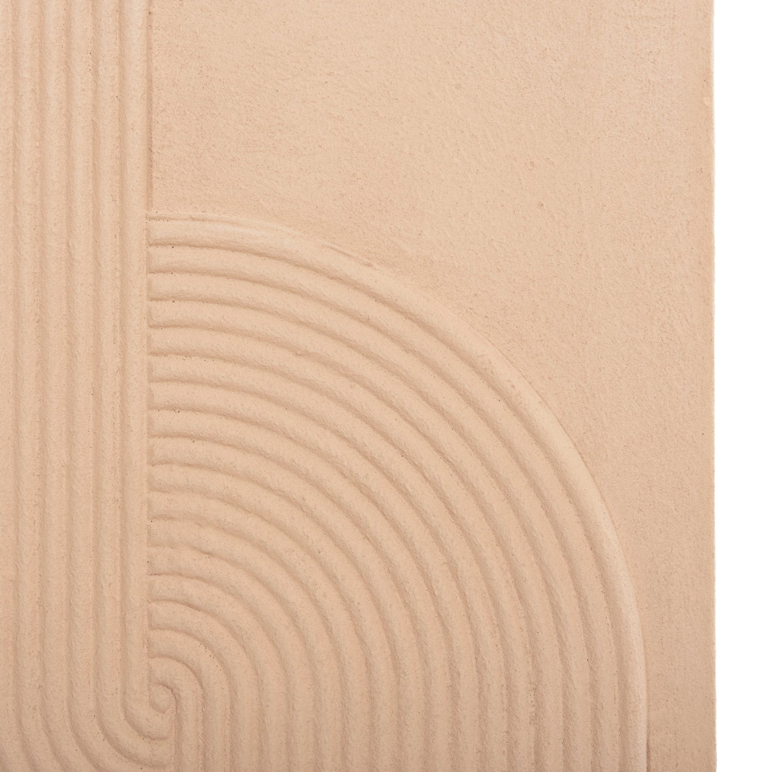 Декорация за стена Санторини бежов цвят 60x4x80