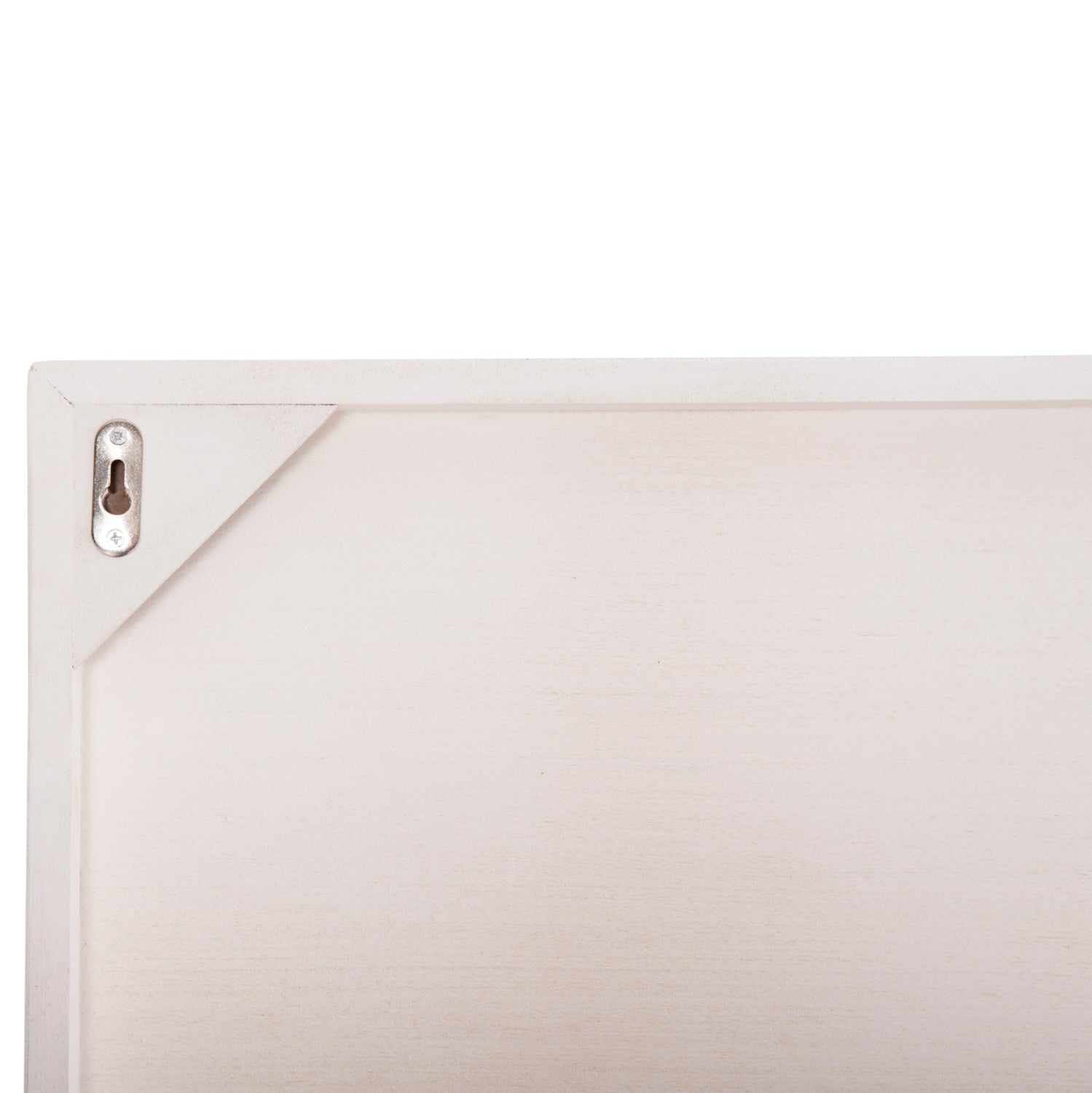 Декорация за стена Санторини цвят бял-натурал 80x4,5x120