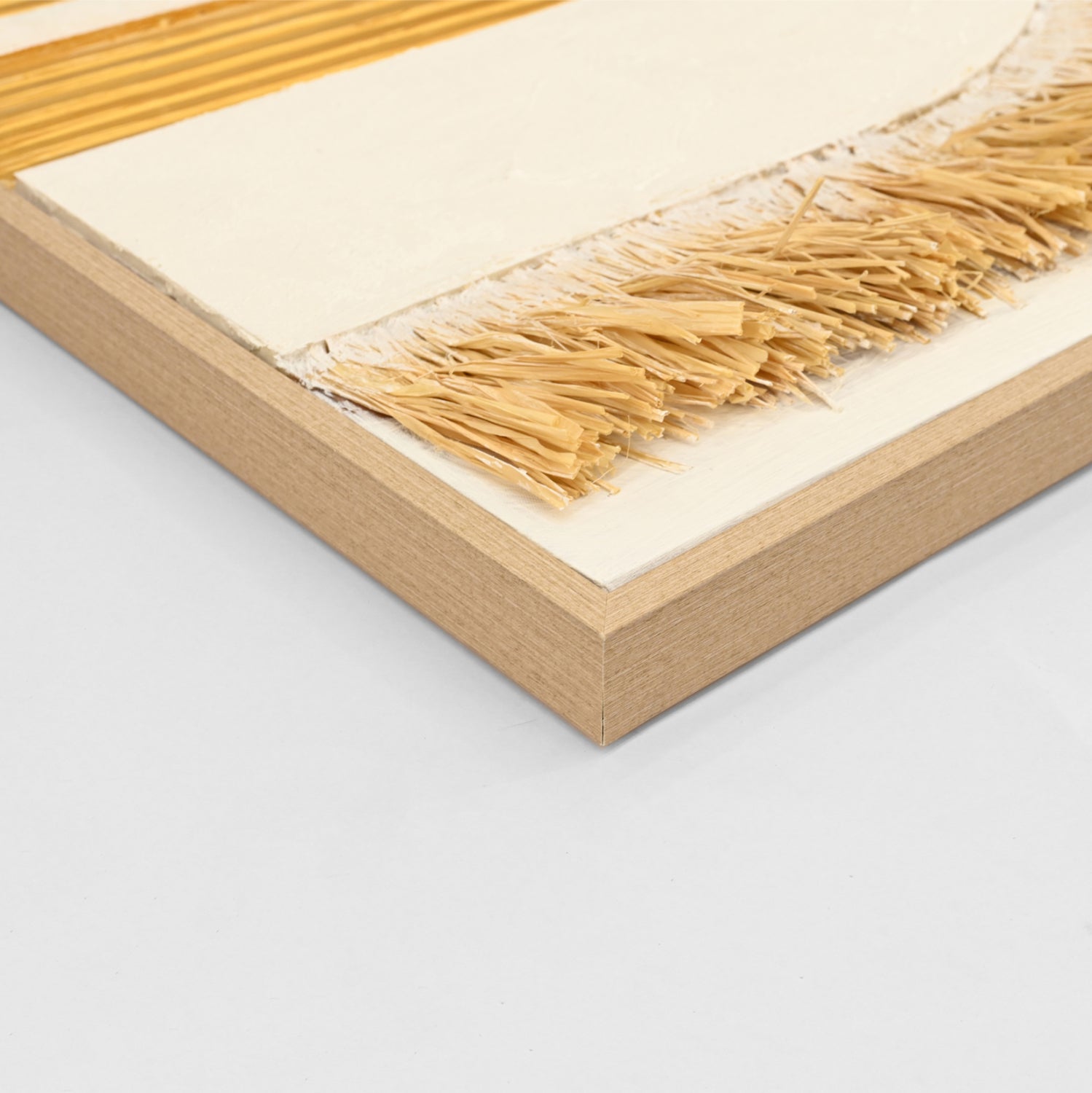 3d картинацвят бял-бежова рамка 80x3,5x120