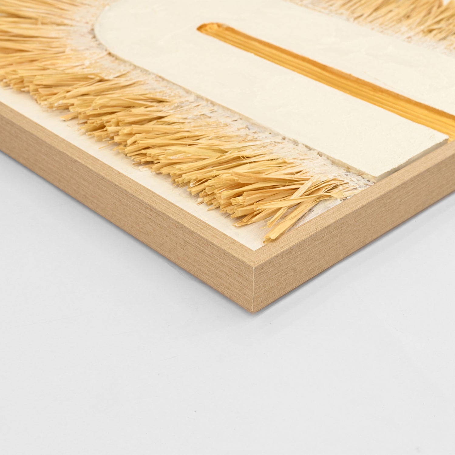 3d картина цвят бял-бежова рамка 80x3,5x120