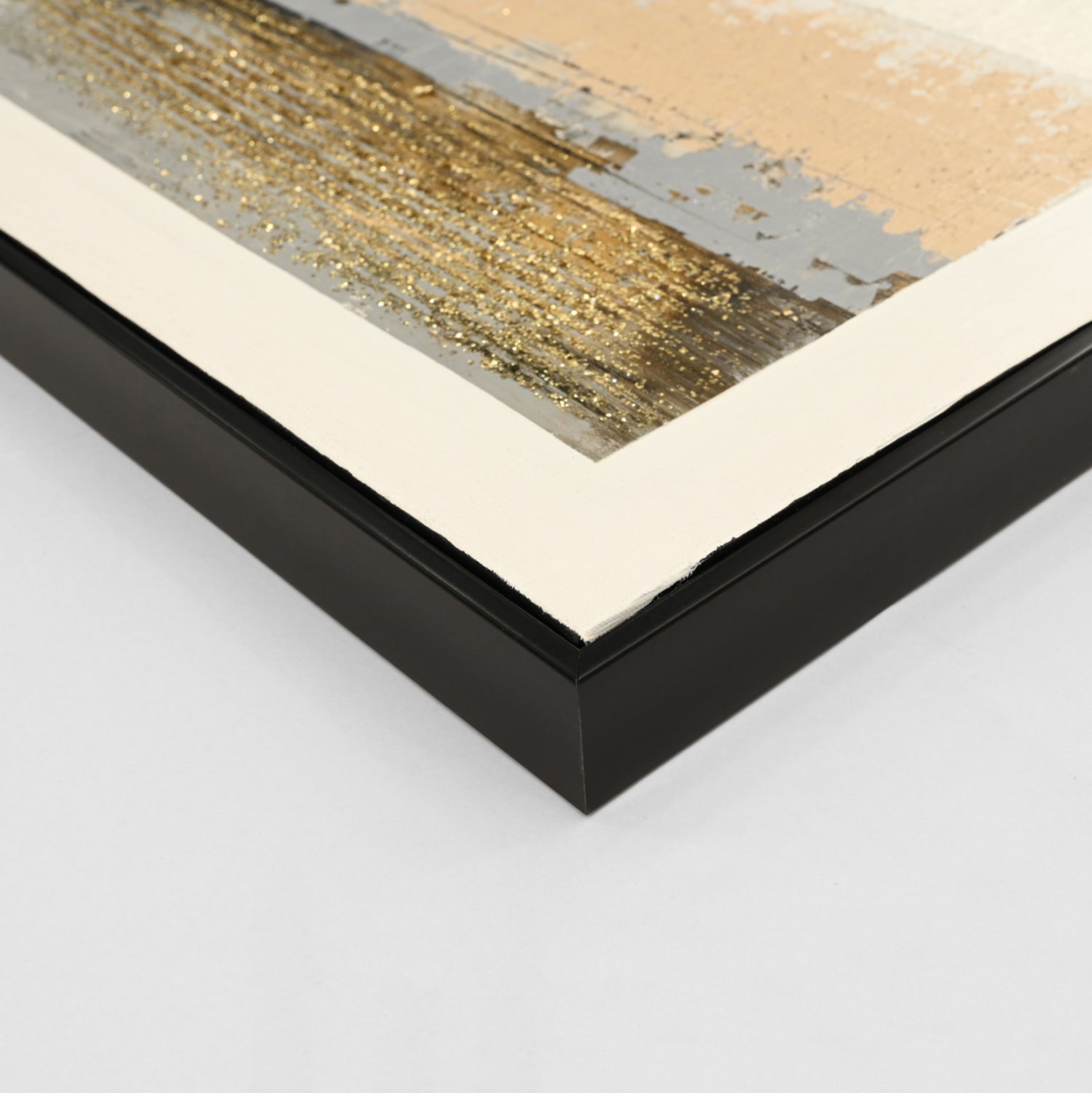 Картина абстрактна с черна рамка 72x4,5x142